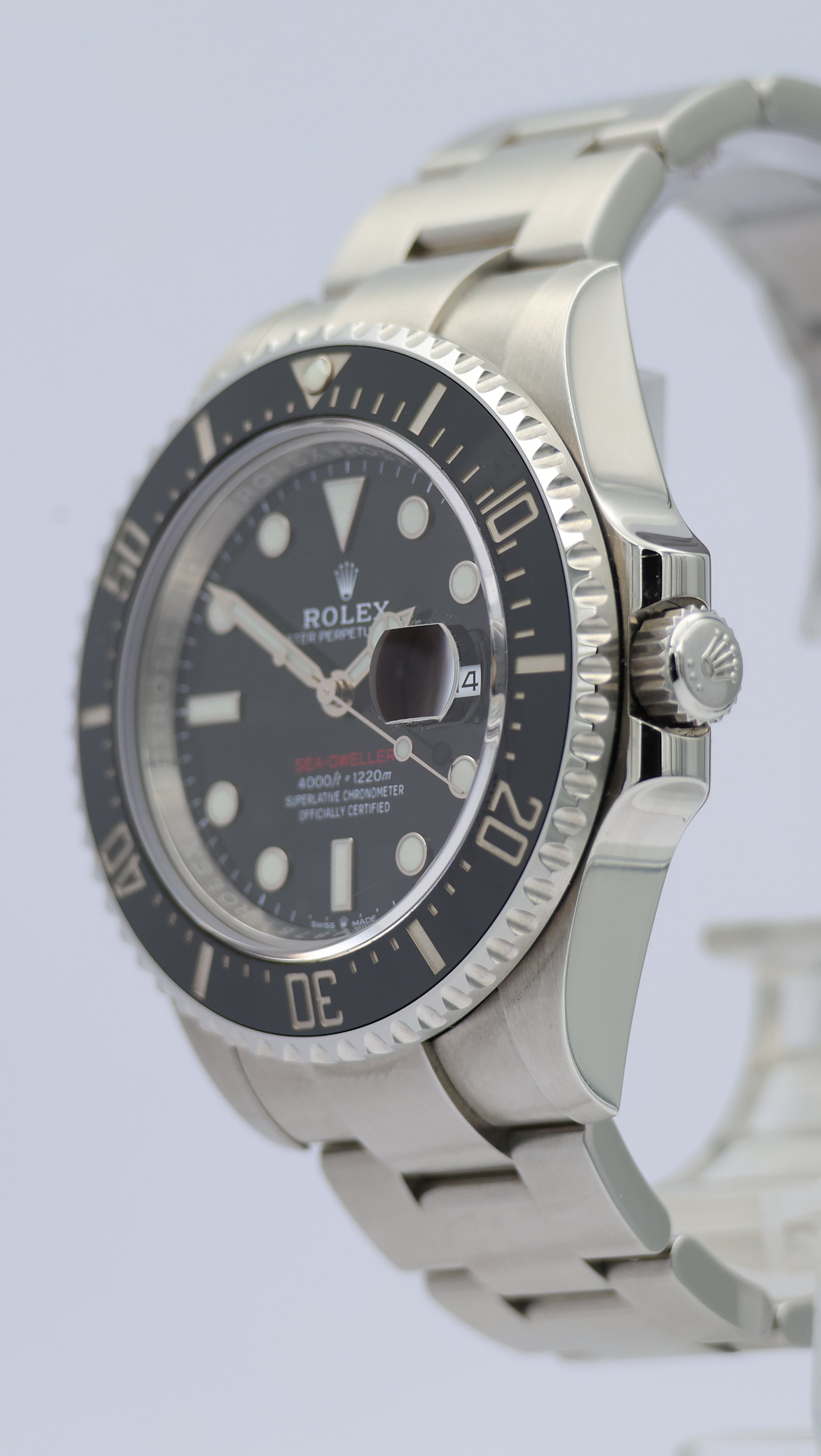 Rolex Sea-Dweller 43mm Automatik Herrenuhr	 126600 Box + og. Papiere