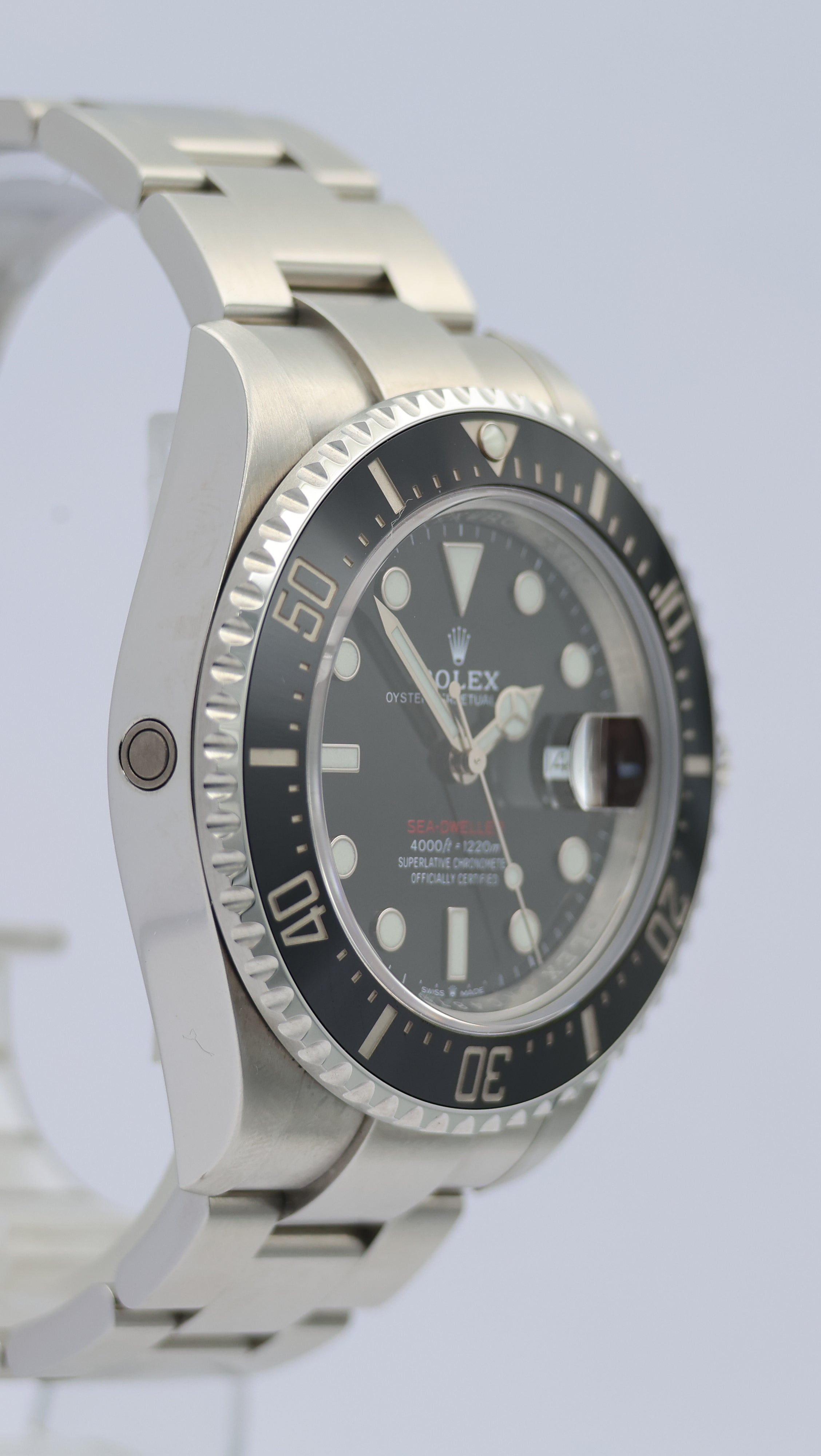 Rolex Sea-Dweller 43mm Automatik Herrenuhr	 126600 Box + og. Papiere