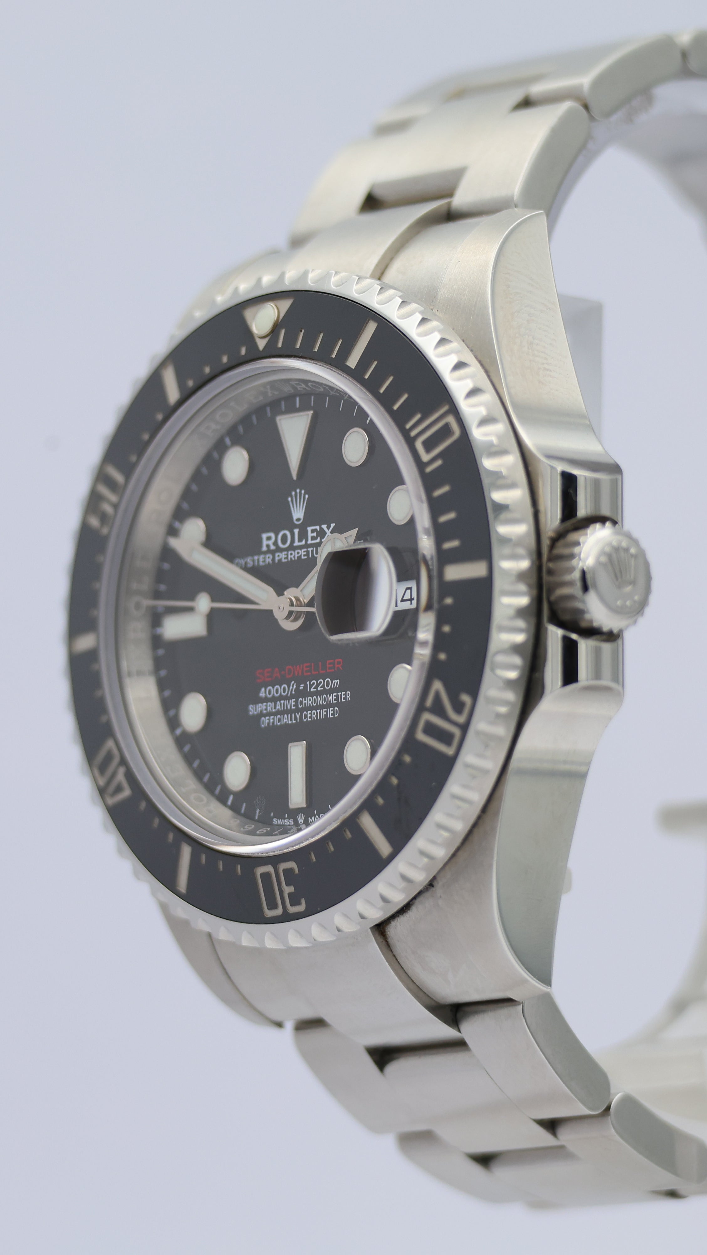 Rolex Sea-Dweller 43mm Automatik Herrenuhr 126600 Box + og. Papiere