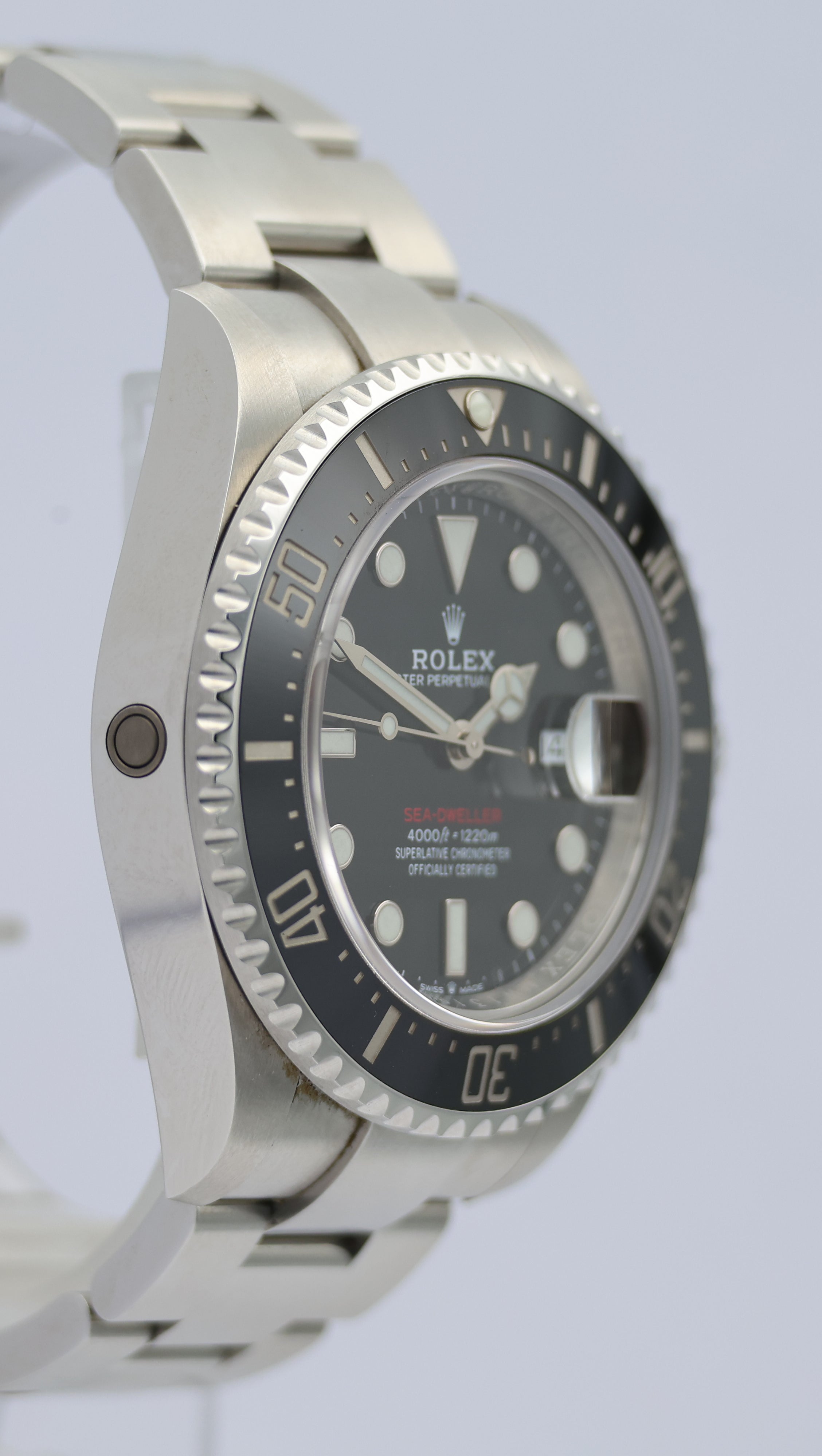 Rolex Sea-Dweller 43mm Automatik Herrenuhr 126600 Box + og. Papiere