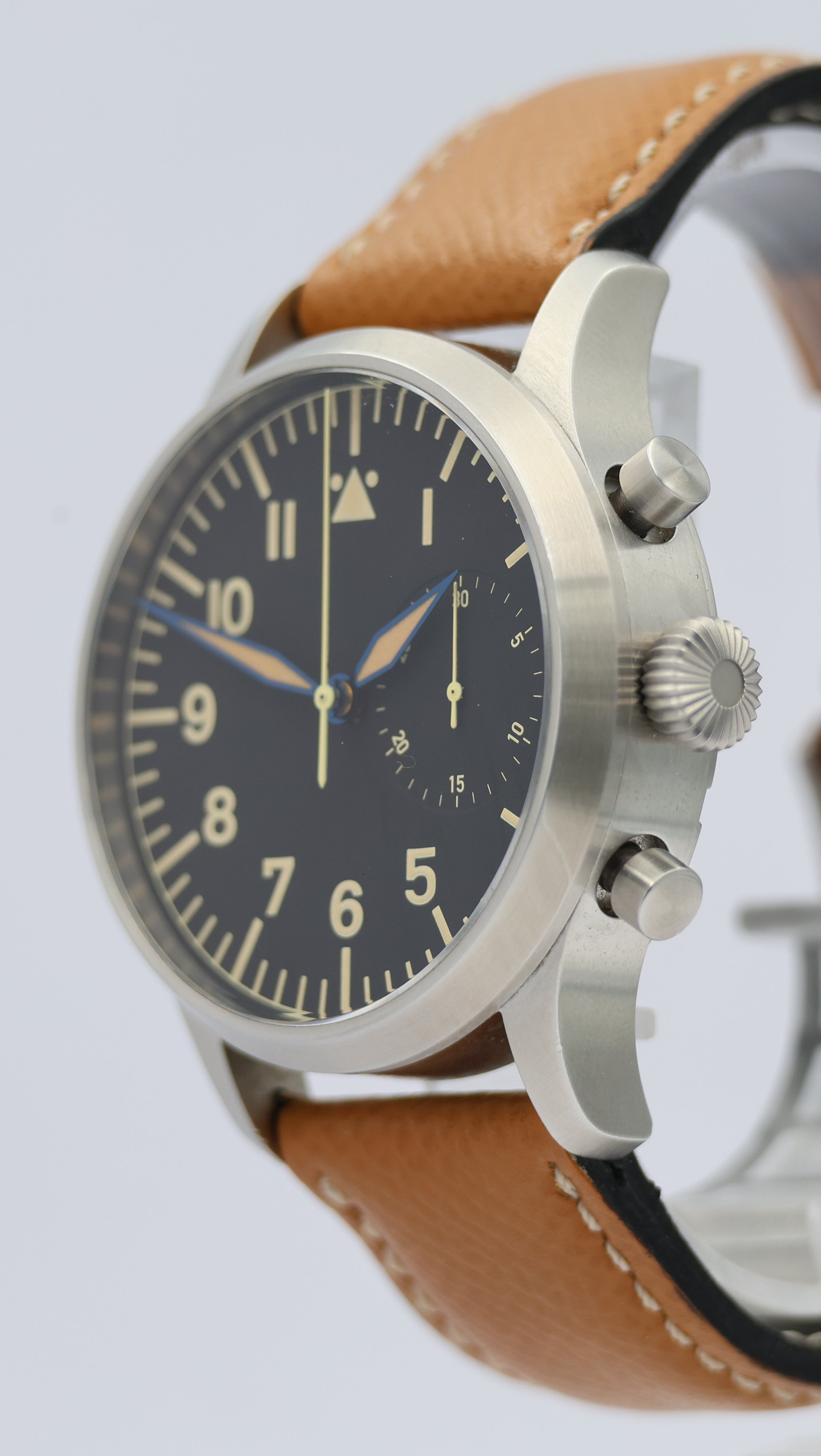 Stowa Flieger Automatik Chrono Herrenuhr Limited  62/90 Box + og. Papiere