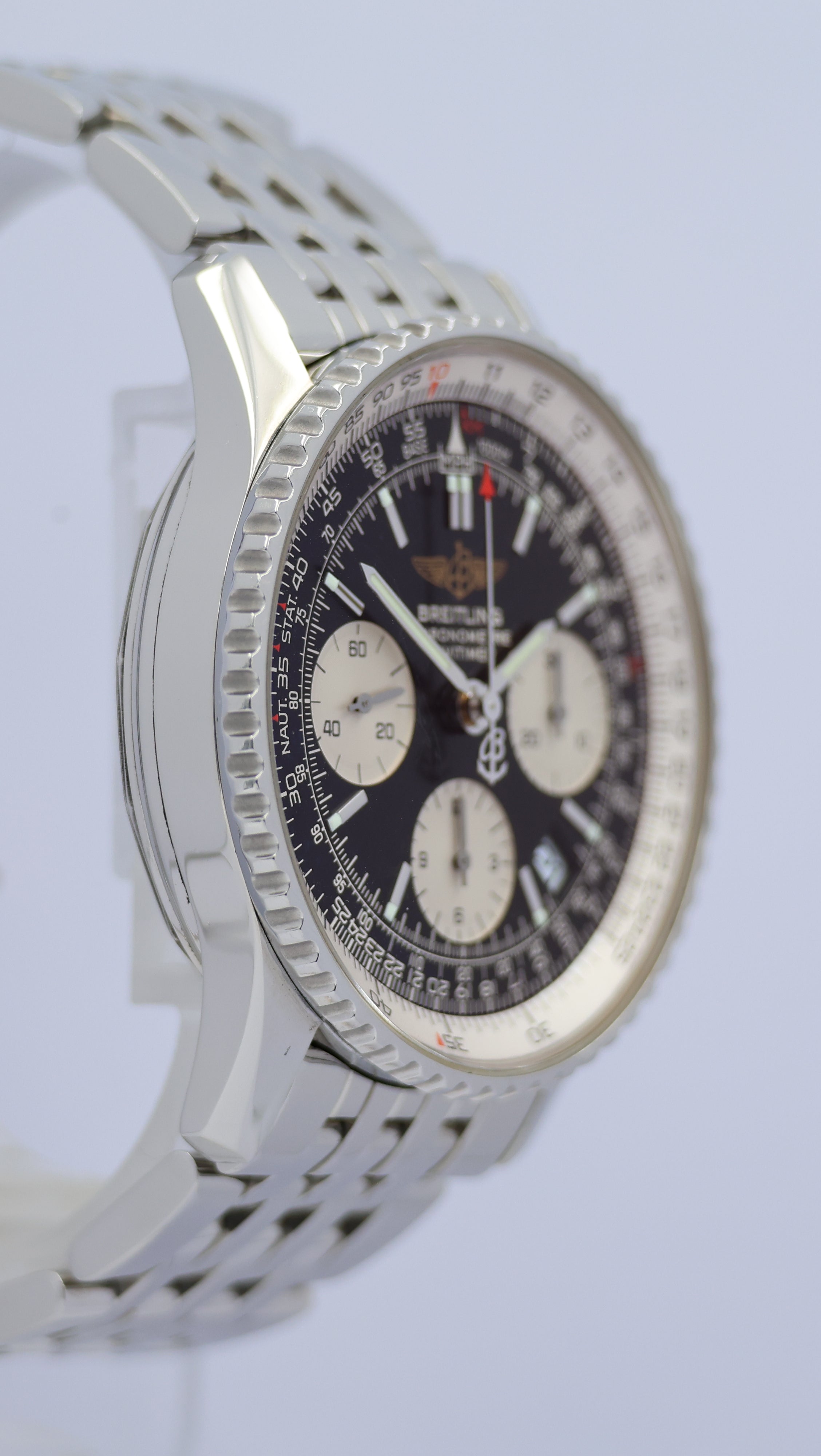 Breitling Navitimer 42mm Automatik Herrenuhr  A23322 Box + og. Papiere