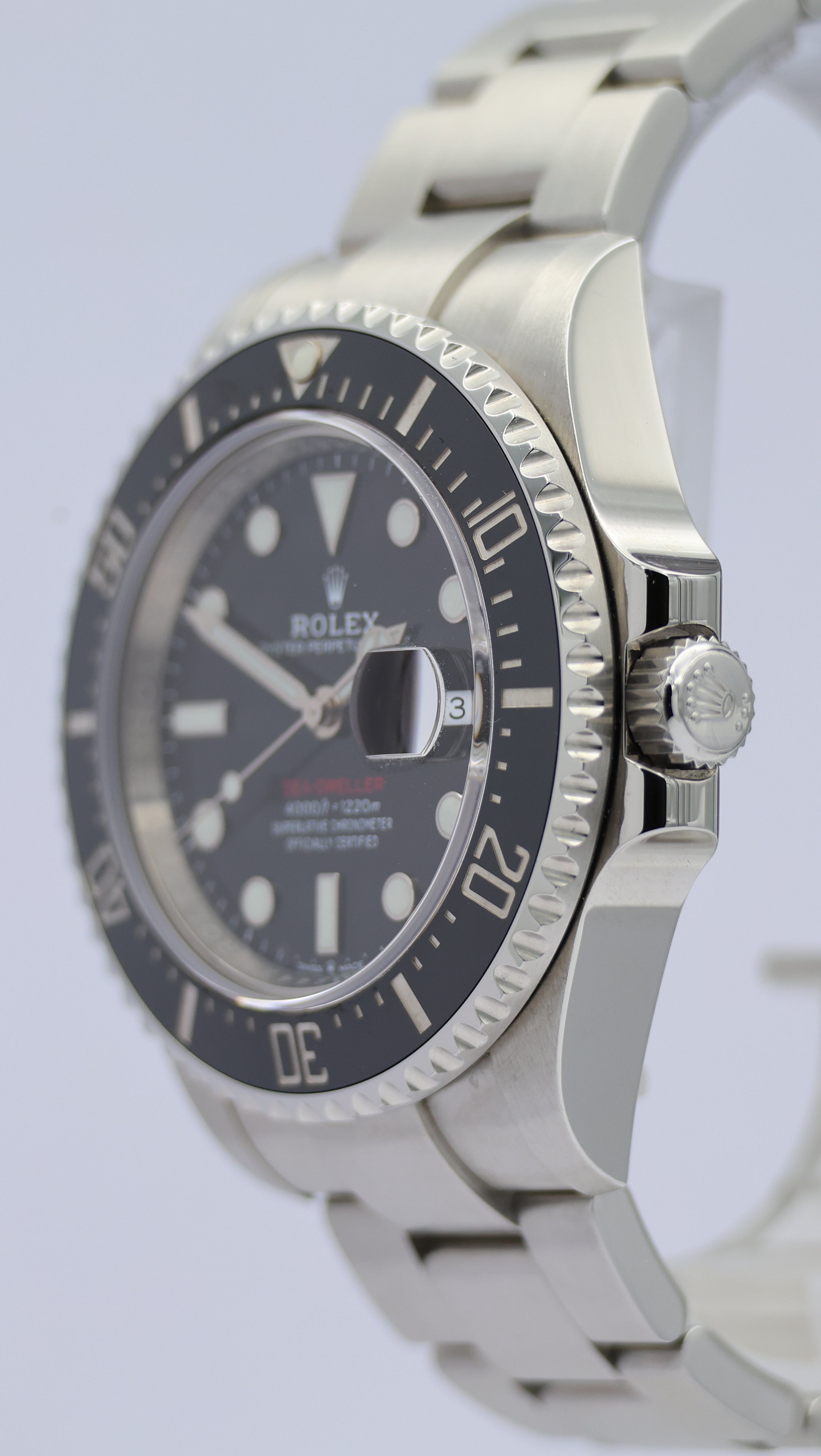 Rolex Sea-Dweller 43mm Automatik Herrenuhr 126600 Box + og. Papiere