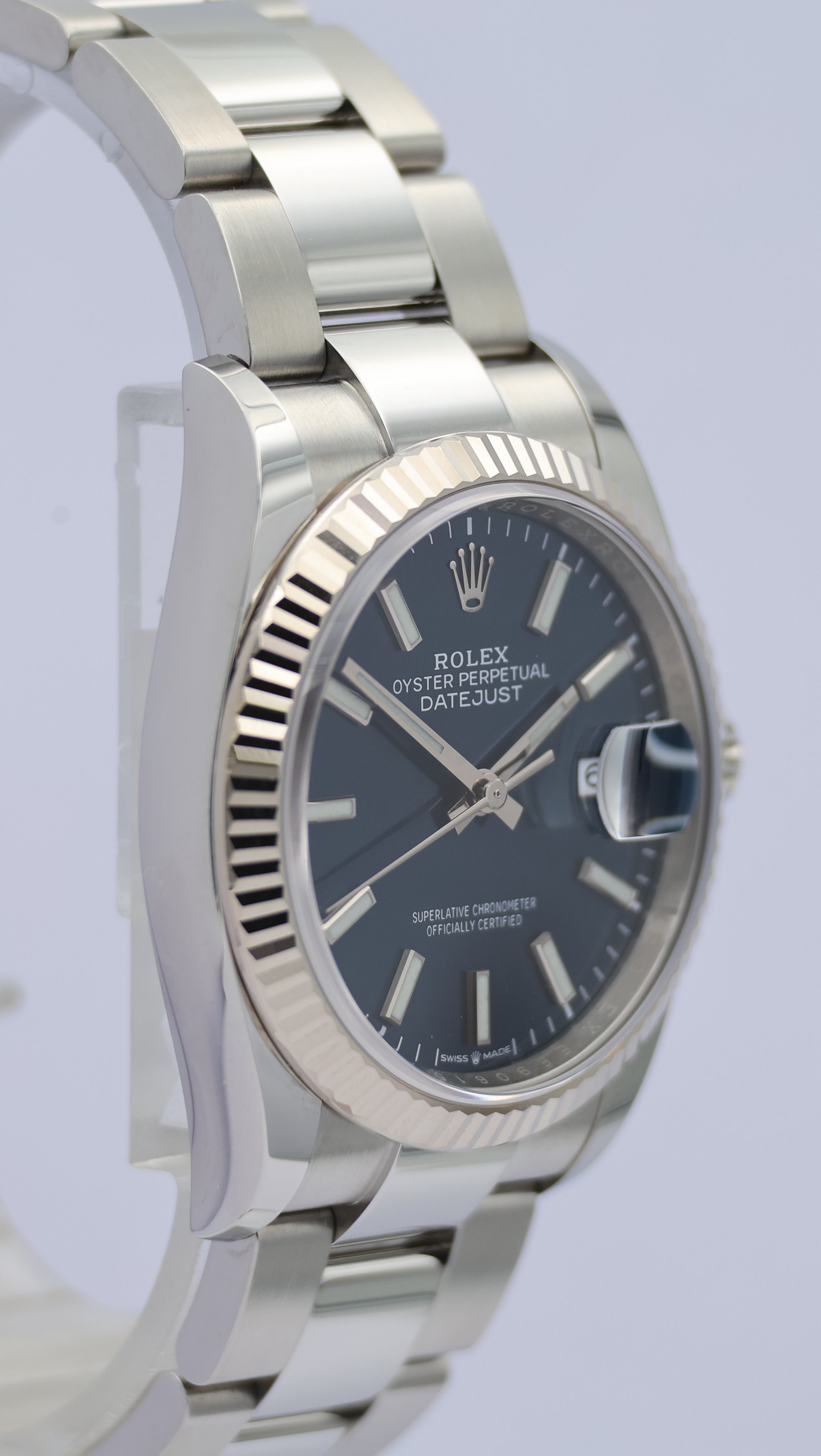 Rolex Oyster Perpetual Datejust 36mm Automatik 126234 Box + og. Papiere