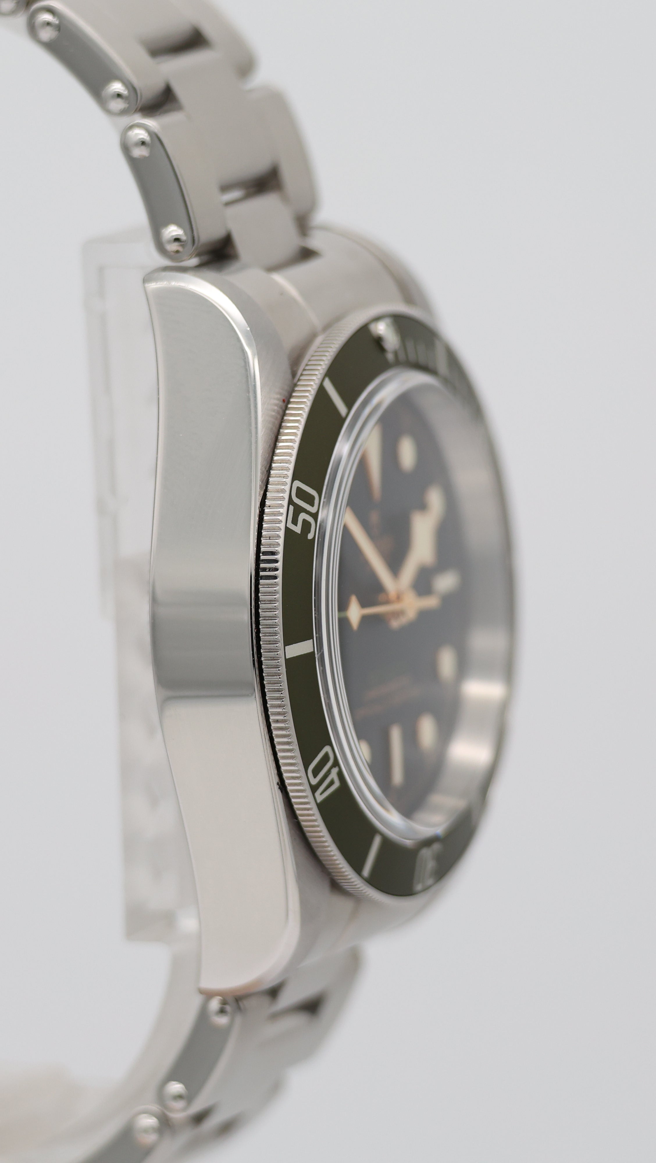 Tudor Black Bay Harrods 41mm Automatik Herrenuhr 79230G Box + og. Papiere