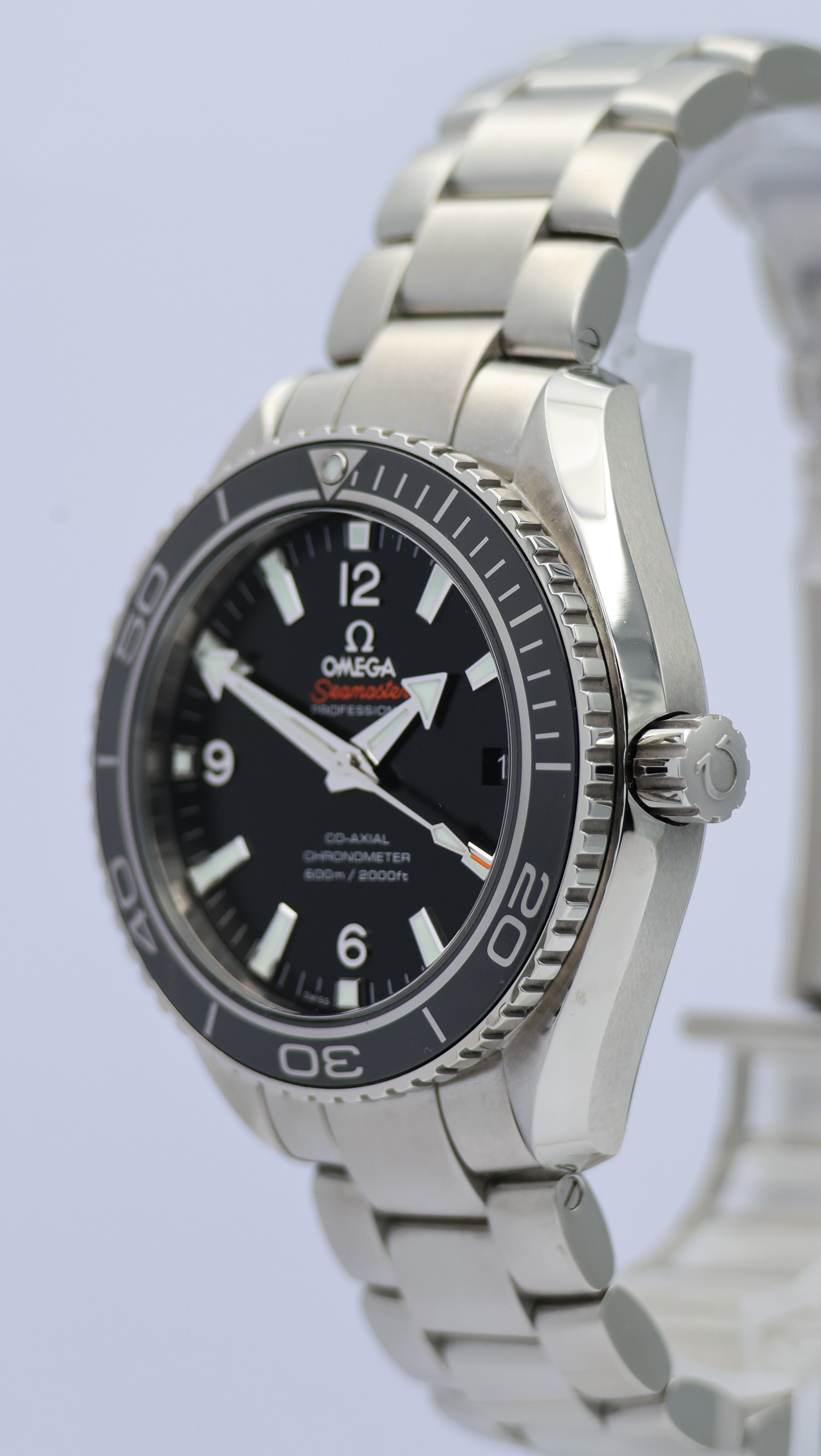 Omega Seamaster Planet Ocean 42mm Automatik Herrenuhr	 23230422101001 Box + og. Papiere