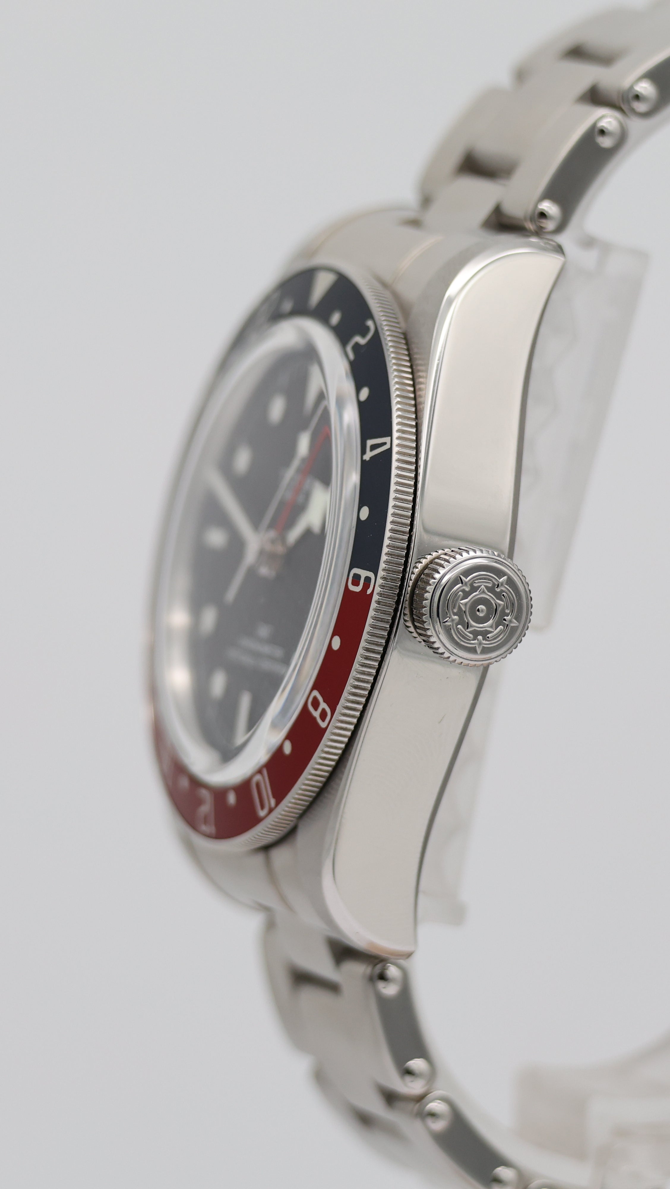 Tudor Black Bay GMT Pepsi Automatik Herrenuhr 79830RB Box + og. Papiere