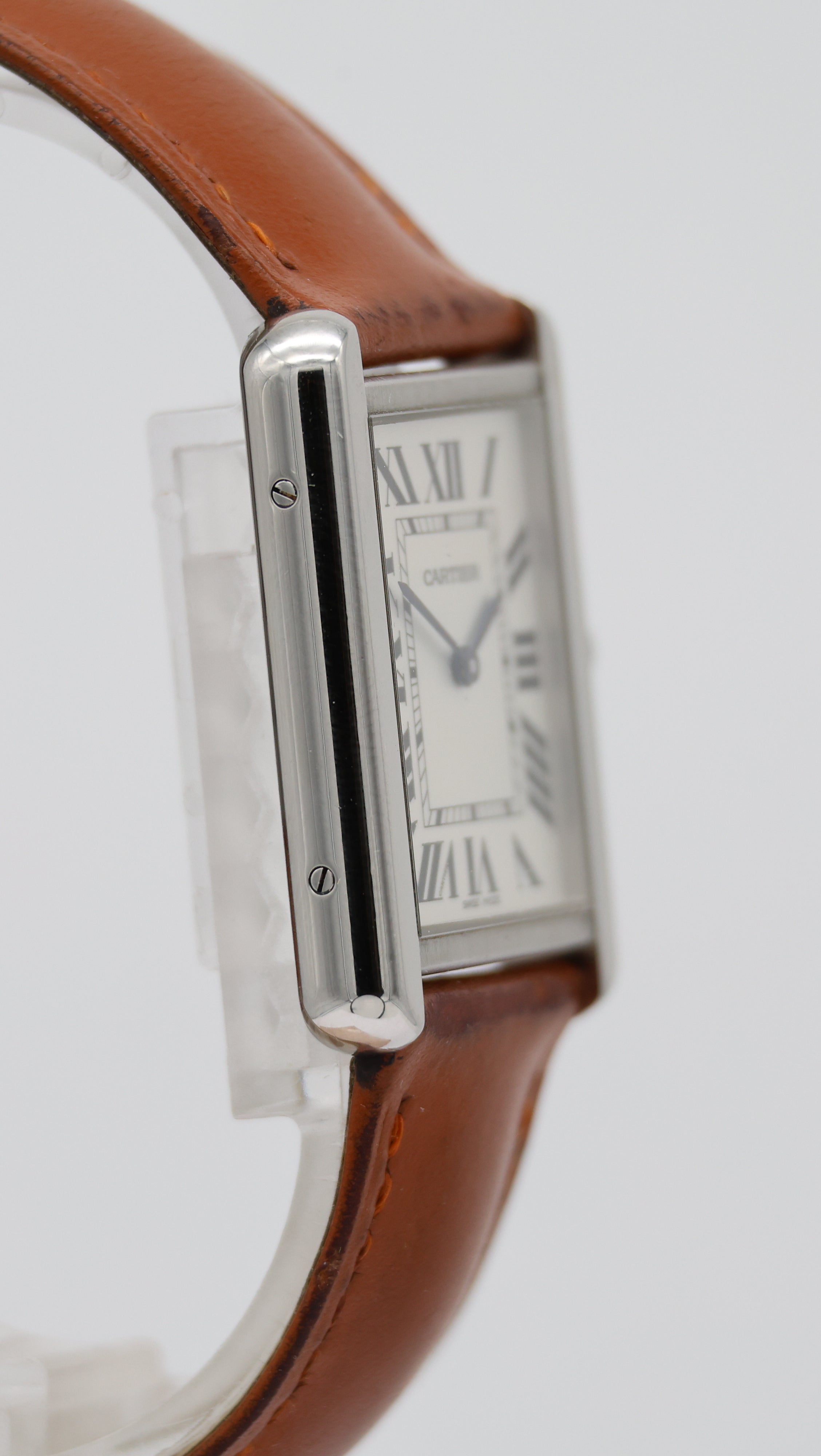 Cartier Tank Solo 34,8mm Quarz Herrenuhr WSTA0028 Box + og. Papiere