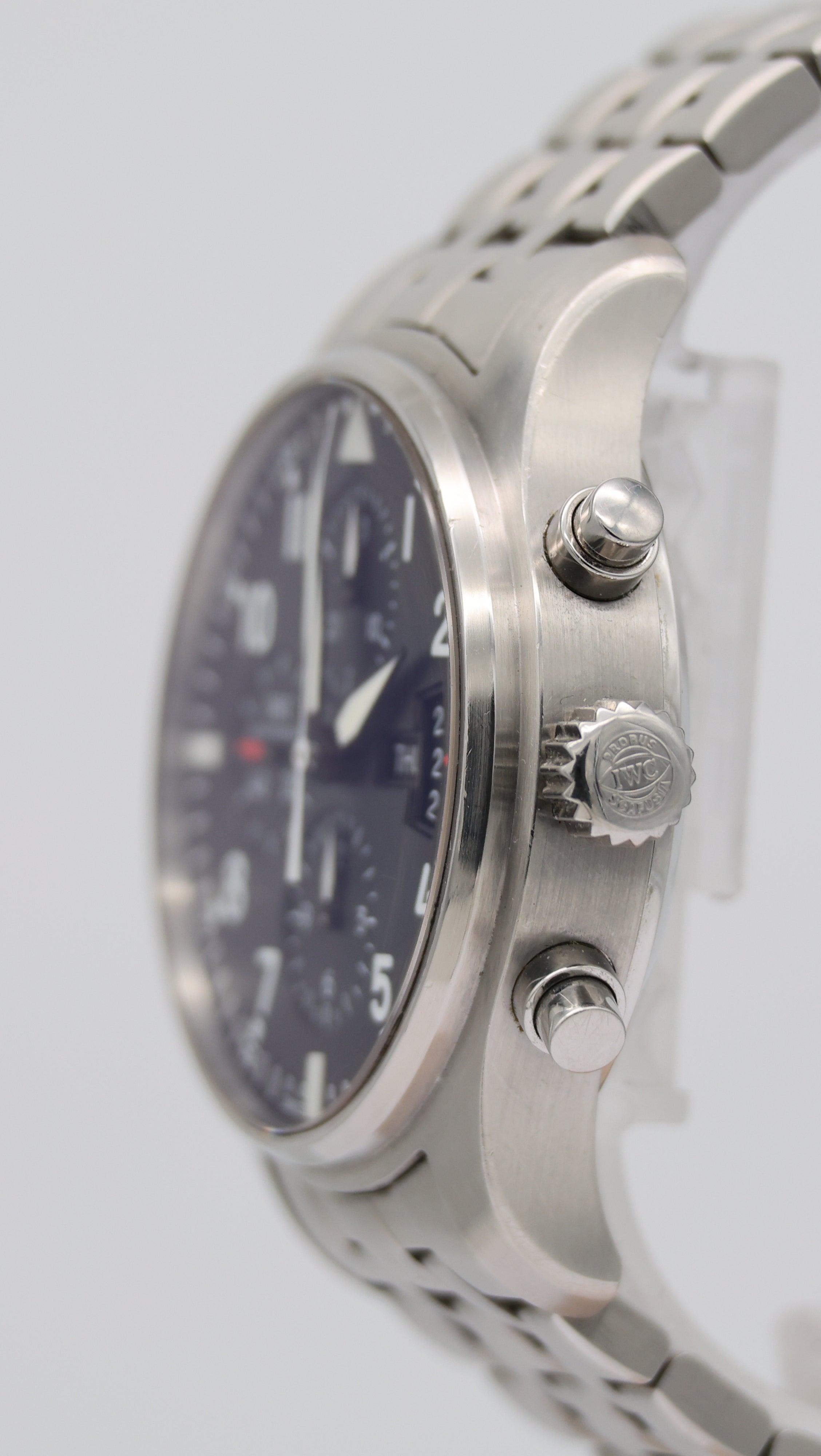 IWC Fliegeruhr Chronograph Schaffhausen Pilot IW377704 Box + og. Papiere