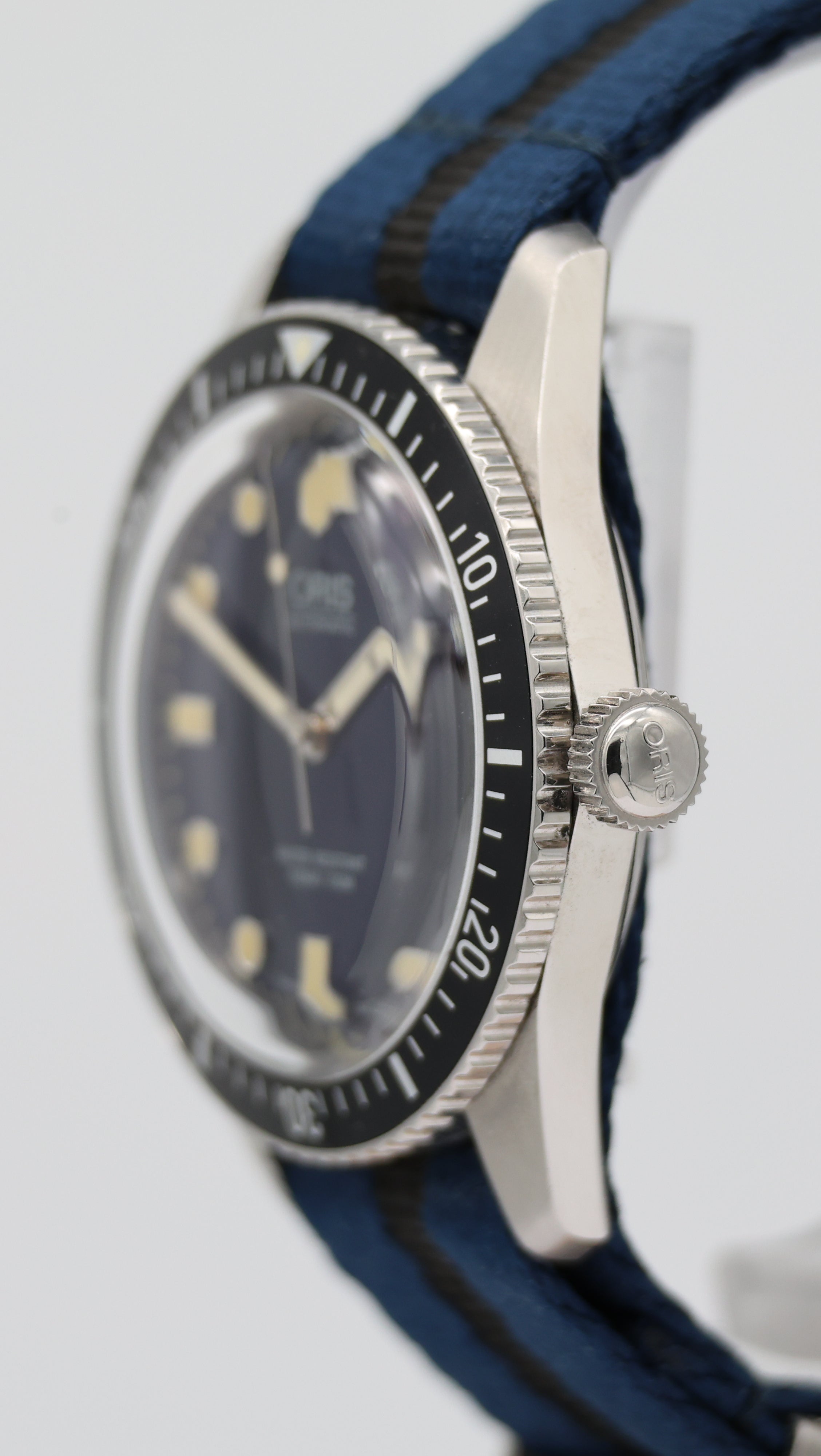 Oris Divers Sixty Five Automatik Blau 01 733 7720 4055-07 4 21 18 Box + og. Papiere