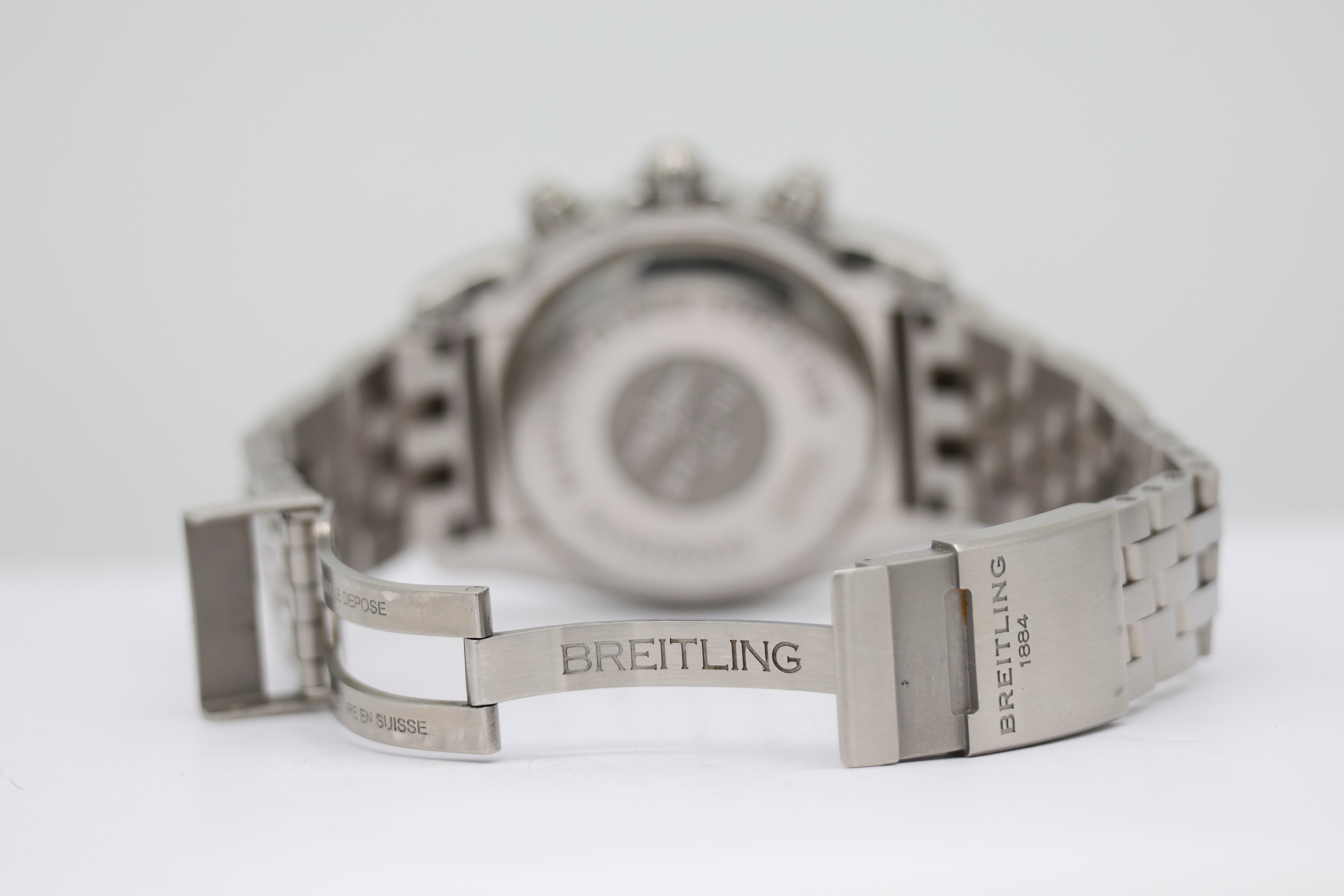 Breitling Chronomat 44mm Automatik Herrenuhr AB0110 Box + og. Papiere