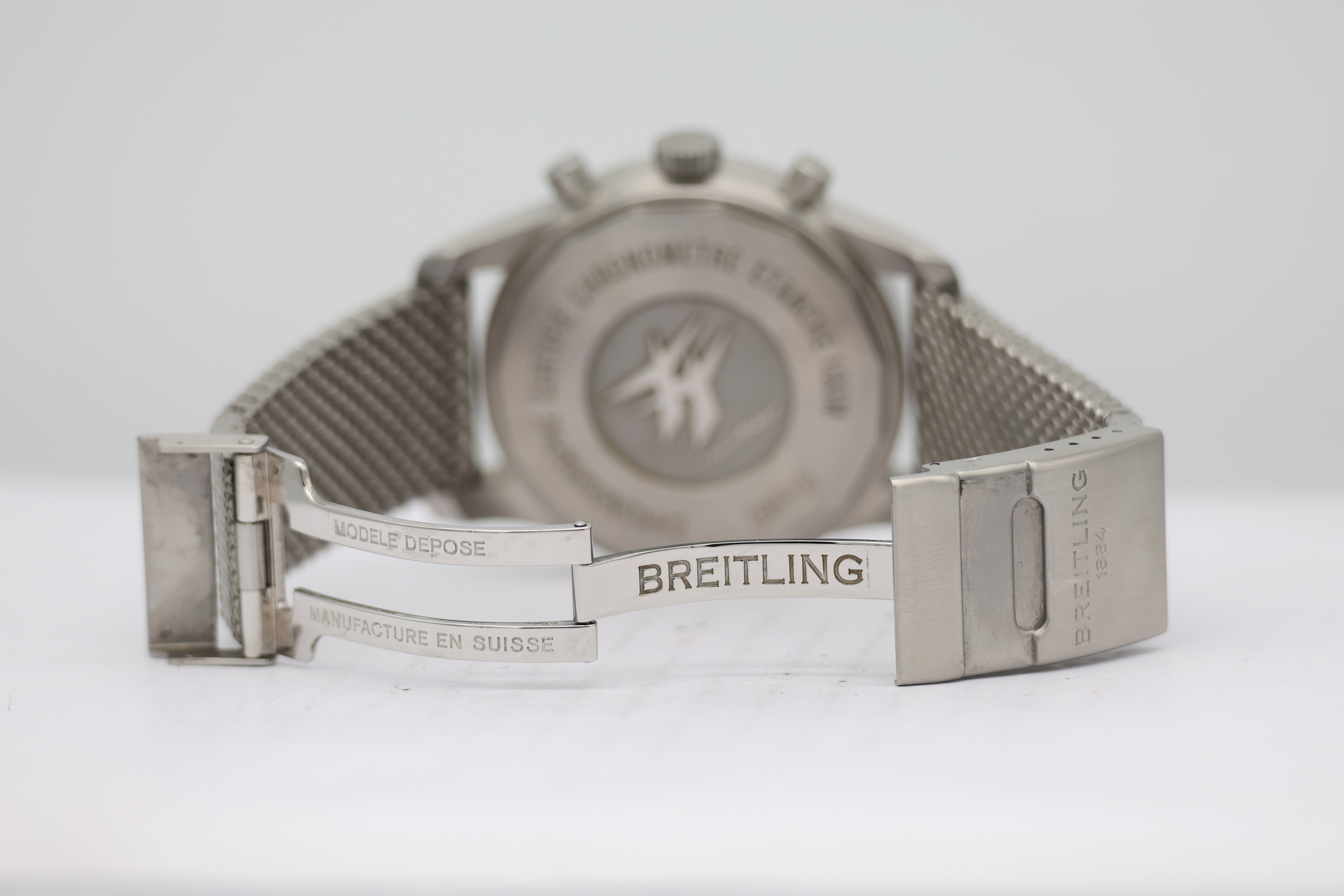 Breitling Transocean Chronograph Unitime AB0510 Box + og. Papiere