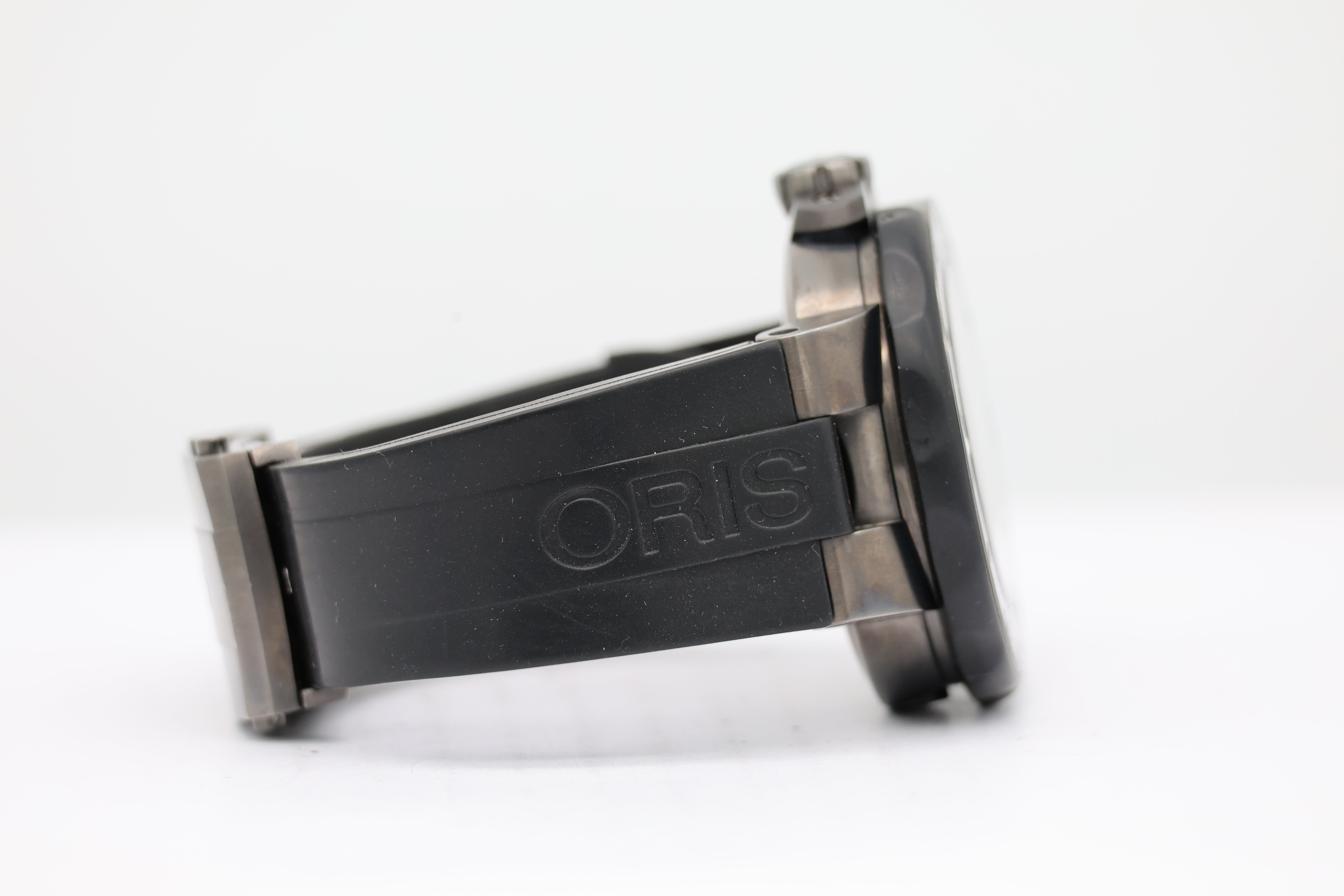 Oris Col Moschin Limited Edition 49mm Automatik Titan Herrenuhr 0166776457284 Box + og. Papiere