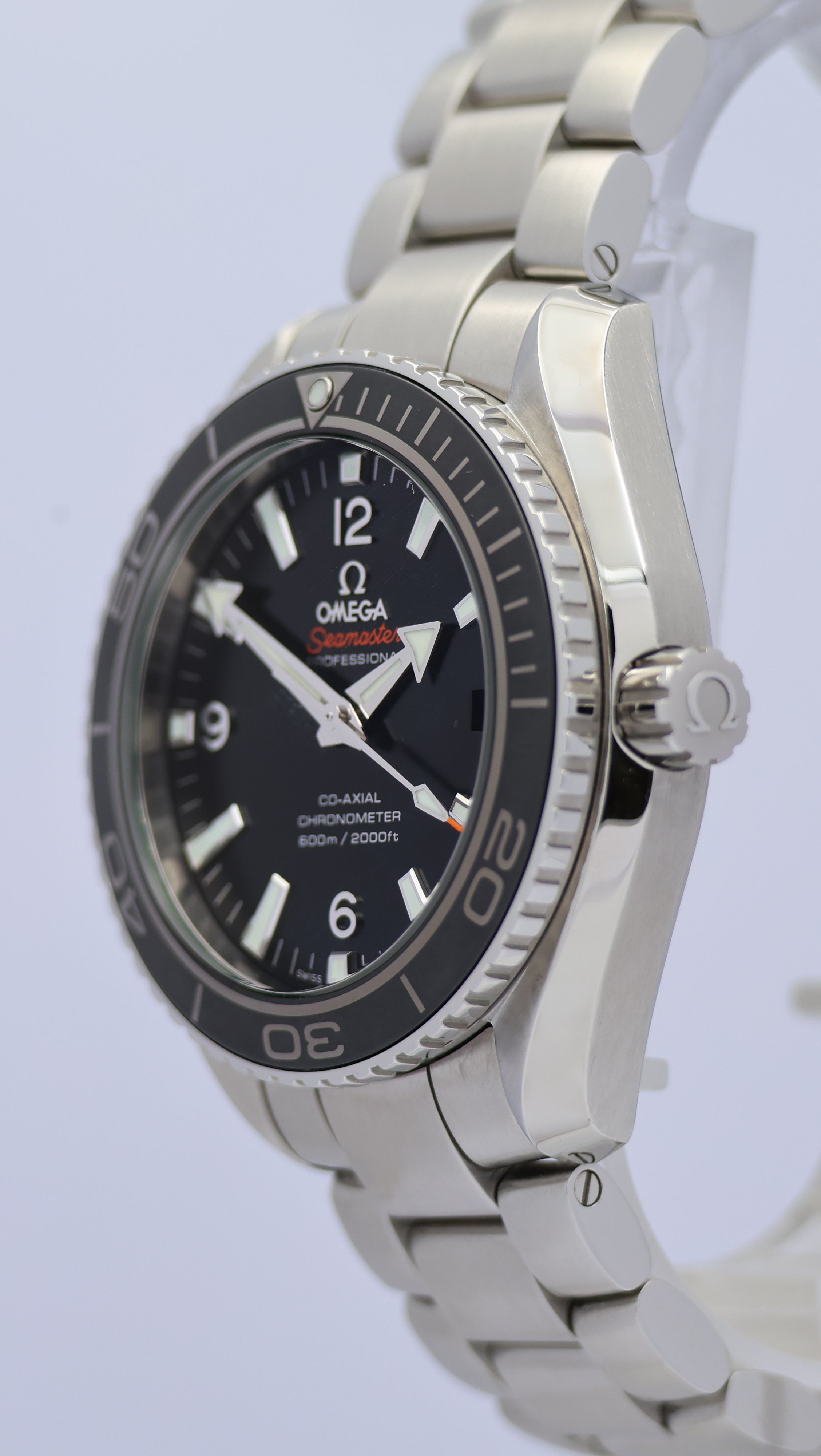 Omega Seamaster Planet Ocean 42mm Automatik Herrenuhr	 23230422101001 Box + og. Papiere