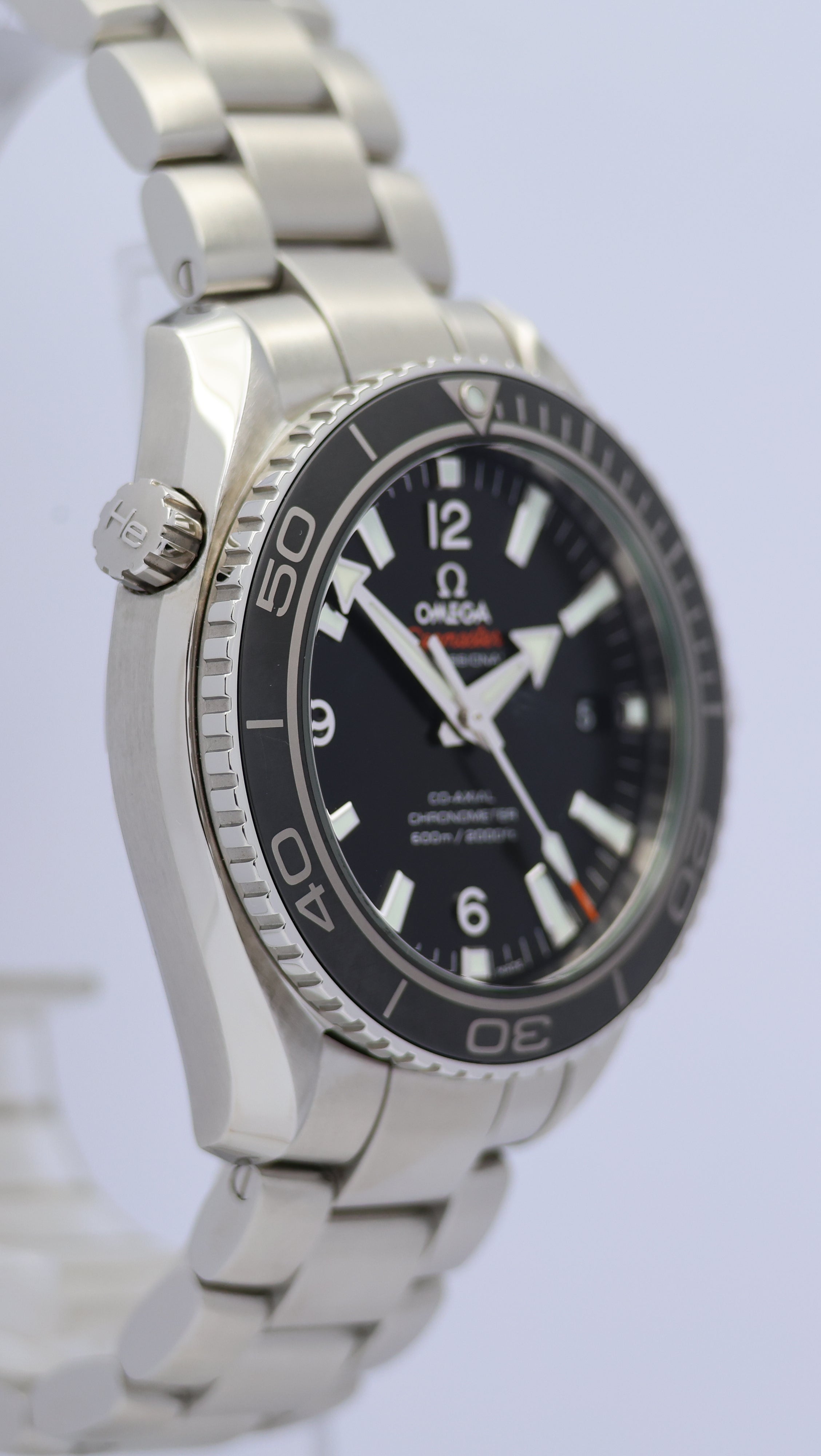 Omega Seamaster Planet Ocean 42mm Automatik Herrenuhr	 23230422101001 Box + og. Papiere