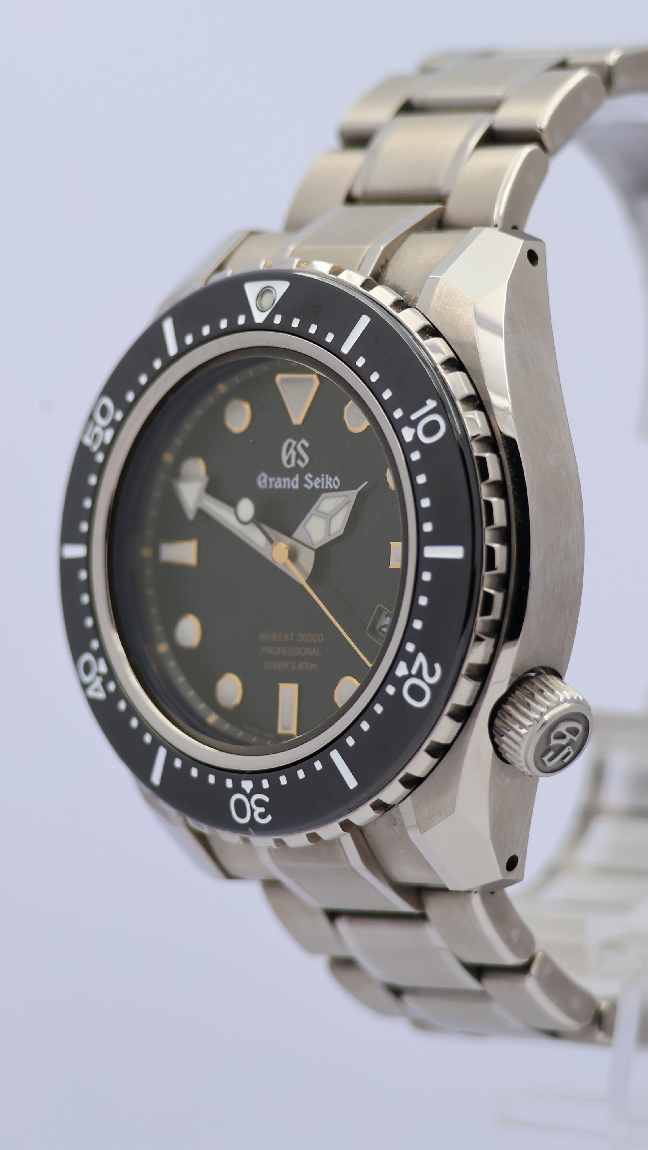 Grand Seiko HI-Beat 36000 Pro Diver Automatik  SBGH255 Box + og. Papiere