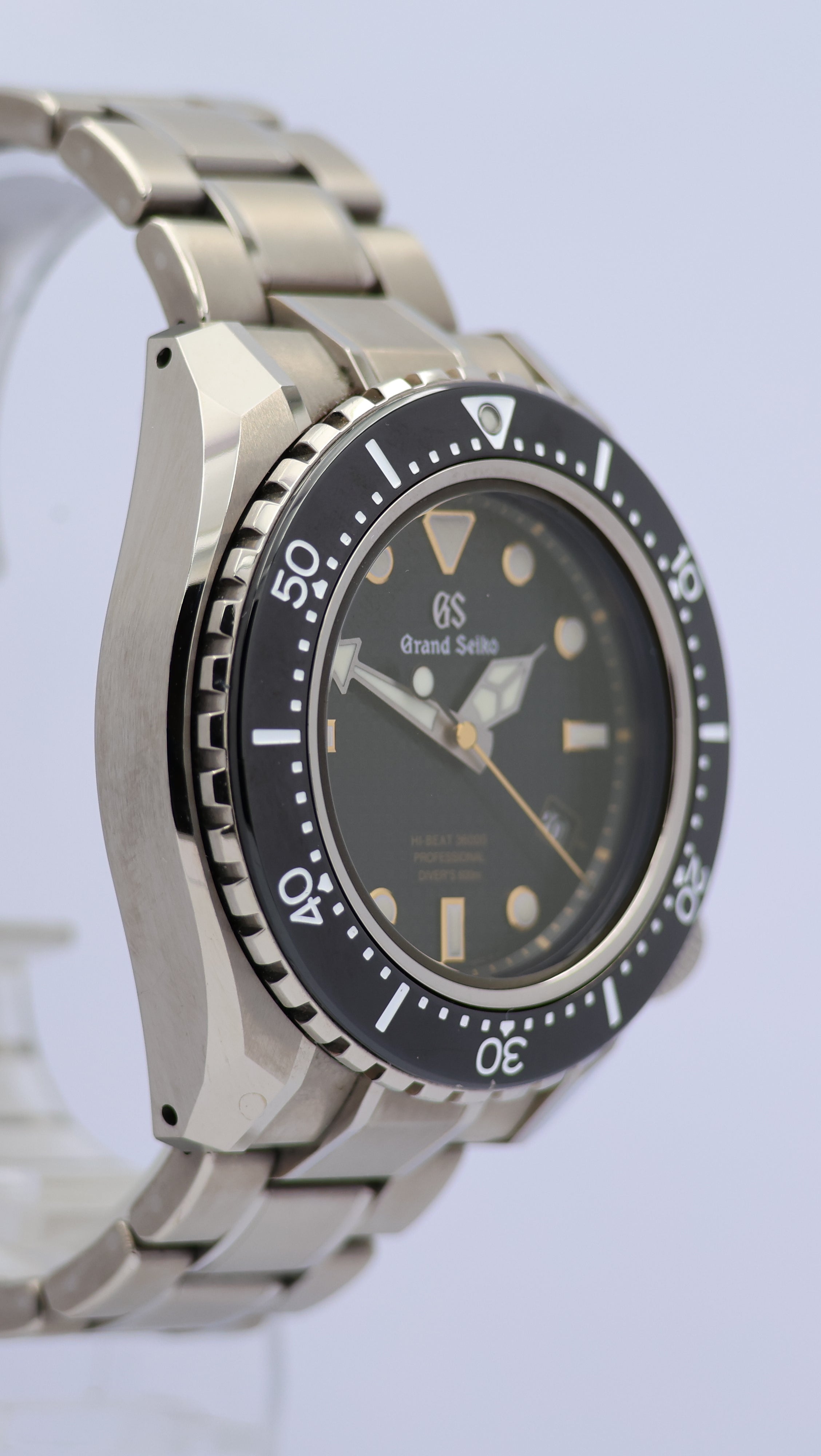 Grand Seiko HI-Beat 36000 Pro Diver Automatik  SBGH255 Box + og. Papiere