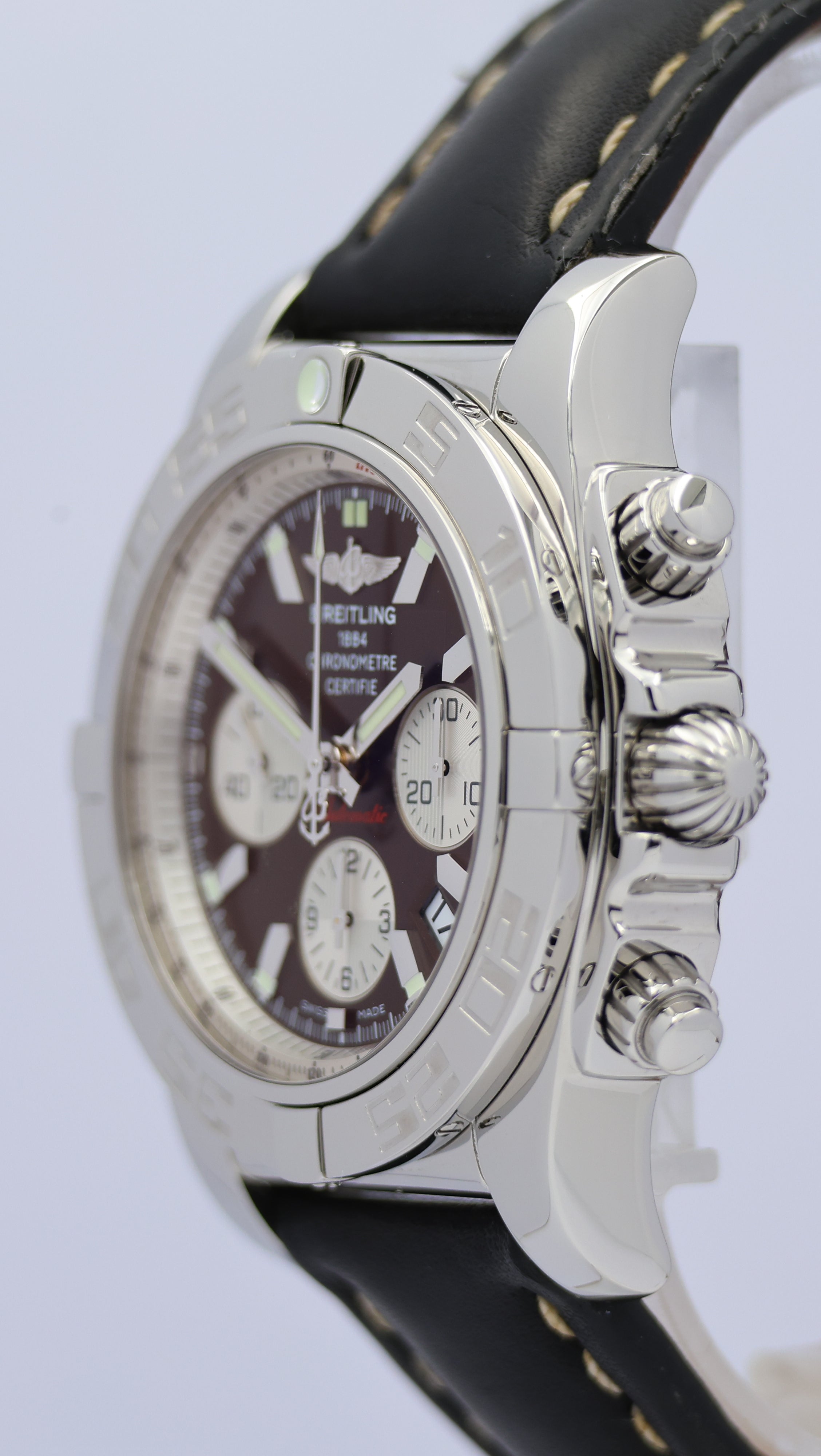 Breitling Chronomat Automatik Herrenuhr 44  AB0110 Box + og. Papiere