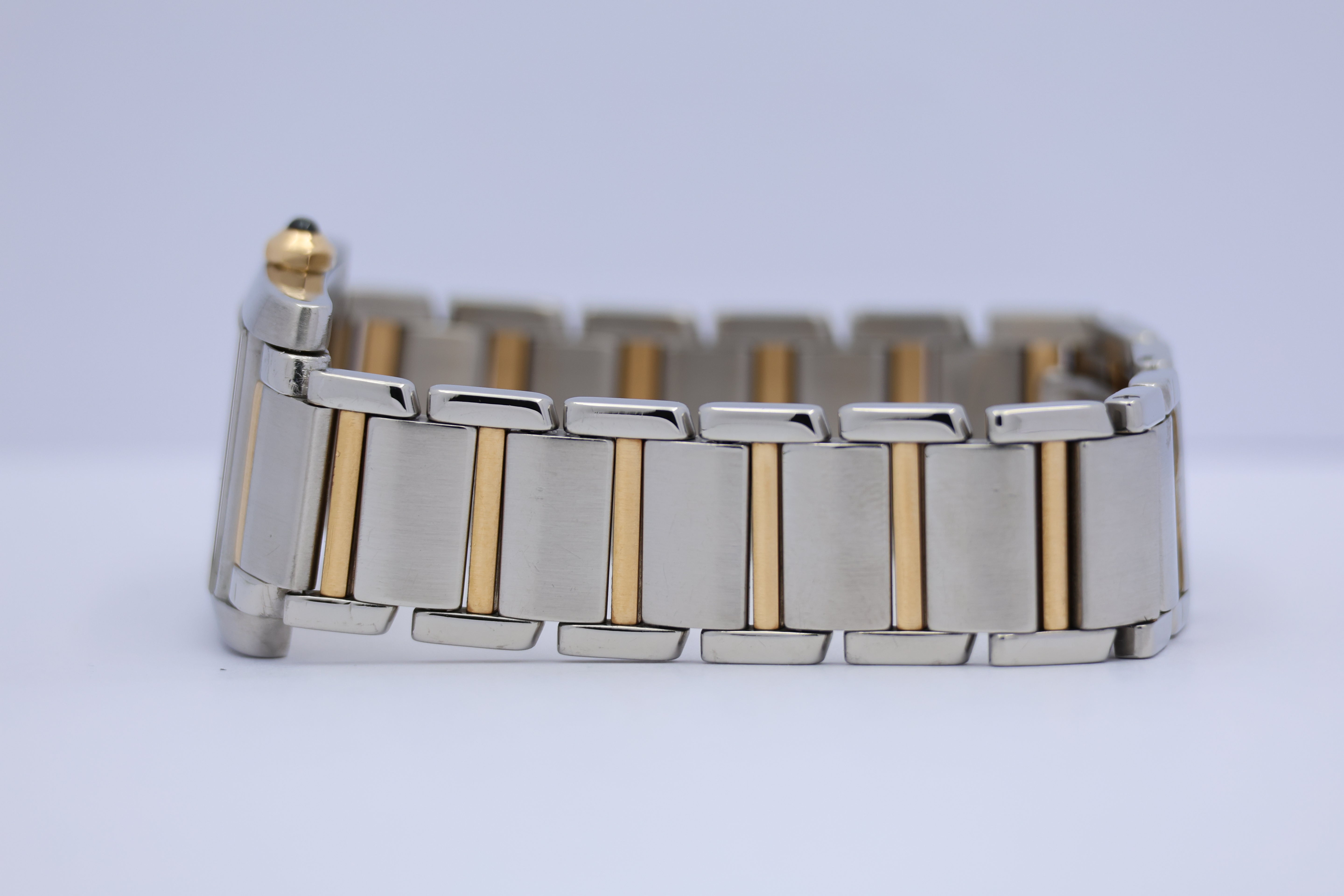 Cartier Tank Française Quarz Damenuhr 2301 - Detailansicht 3