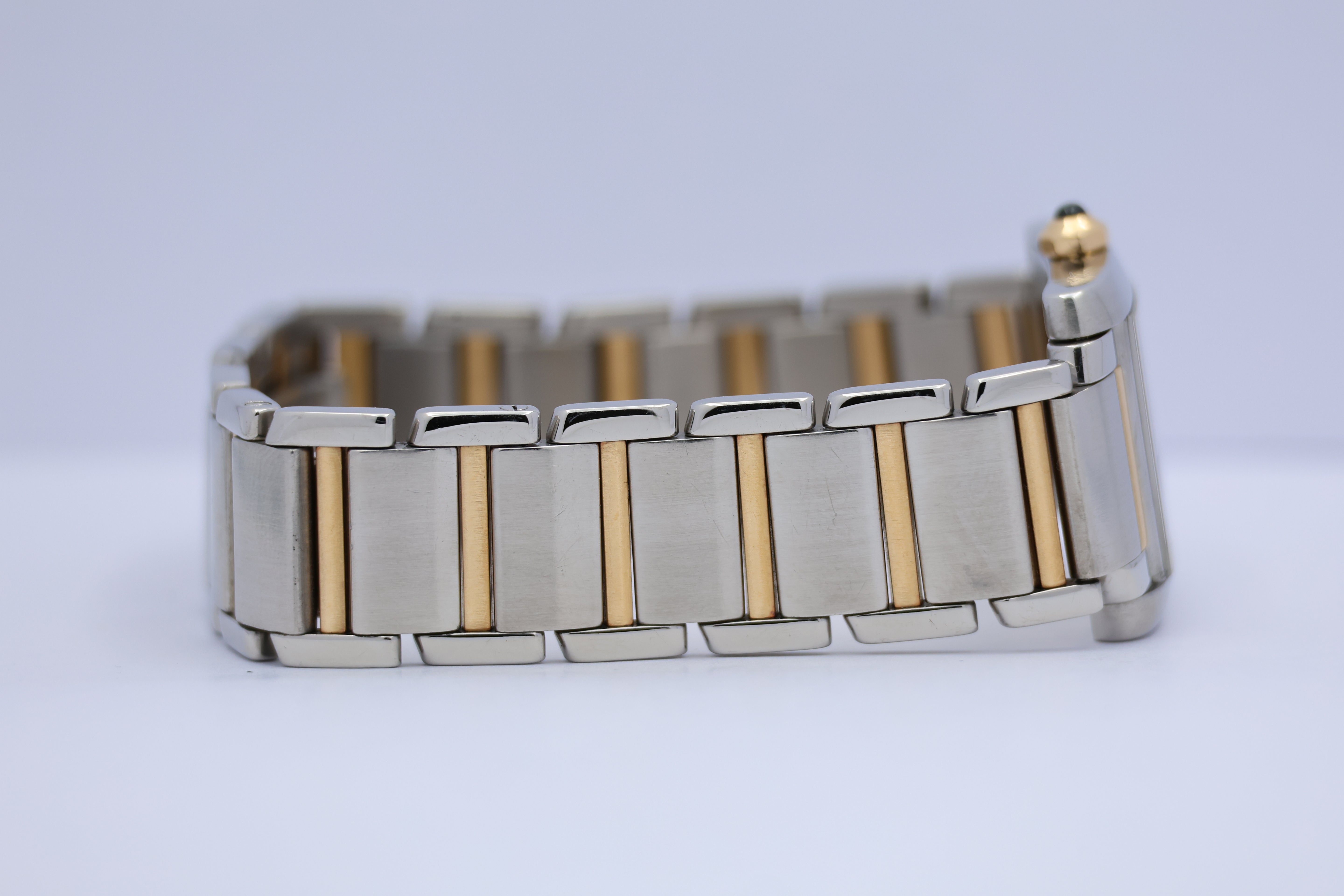 Cartier Tank Française Quarz Damenuhr 2301 - Detailansicht 4