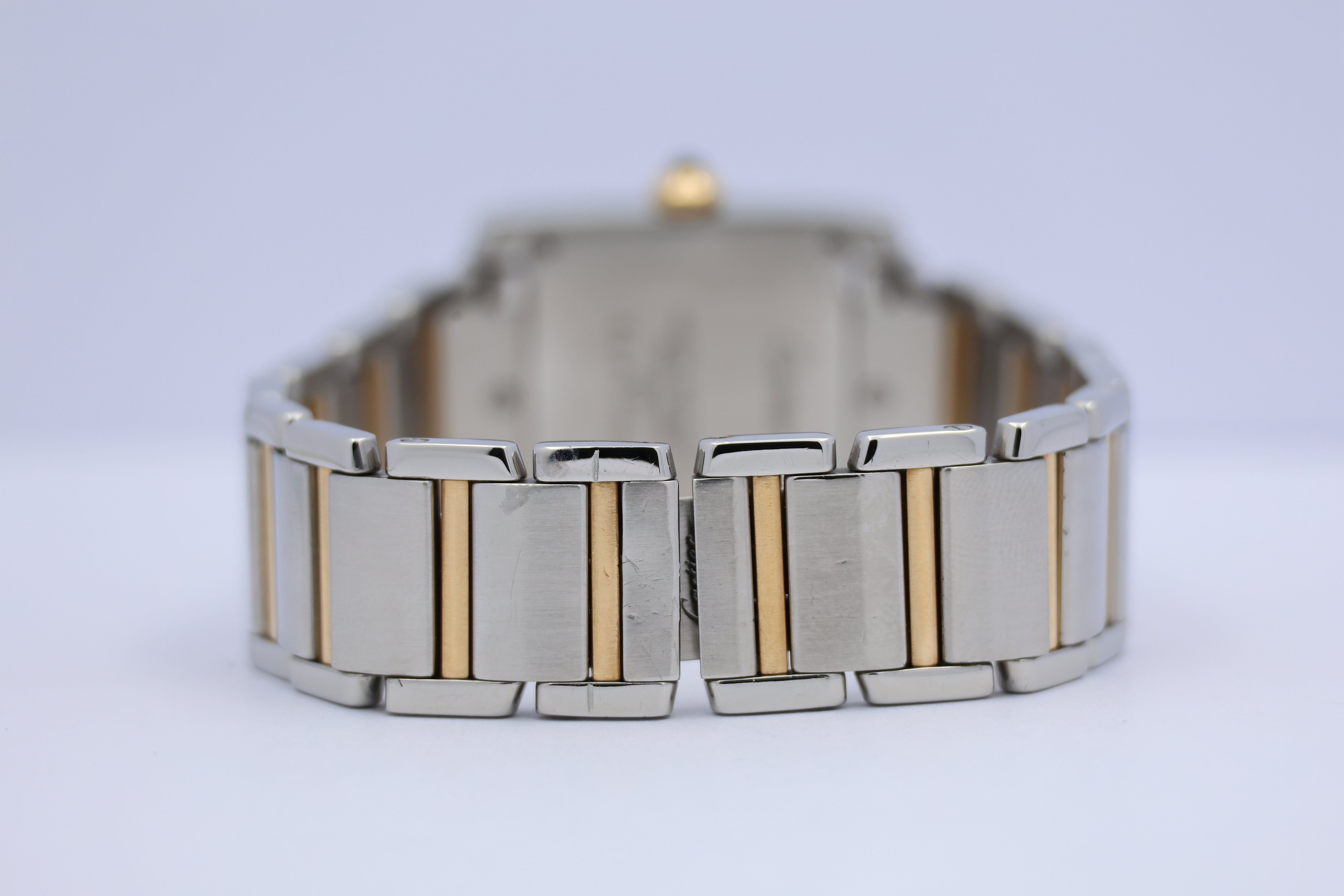 Cartier Tank Française Quarz Damenuhr 2301 Original Papiere