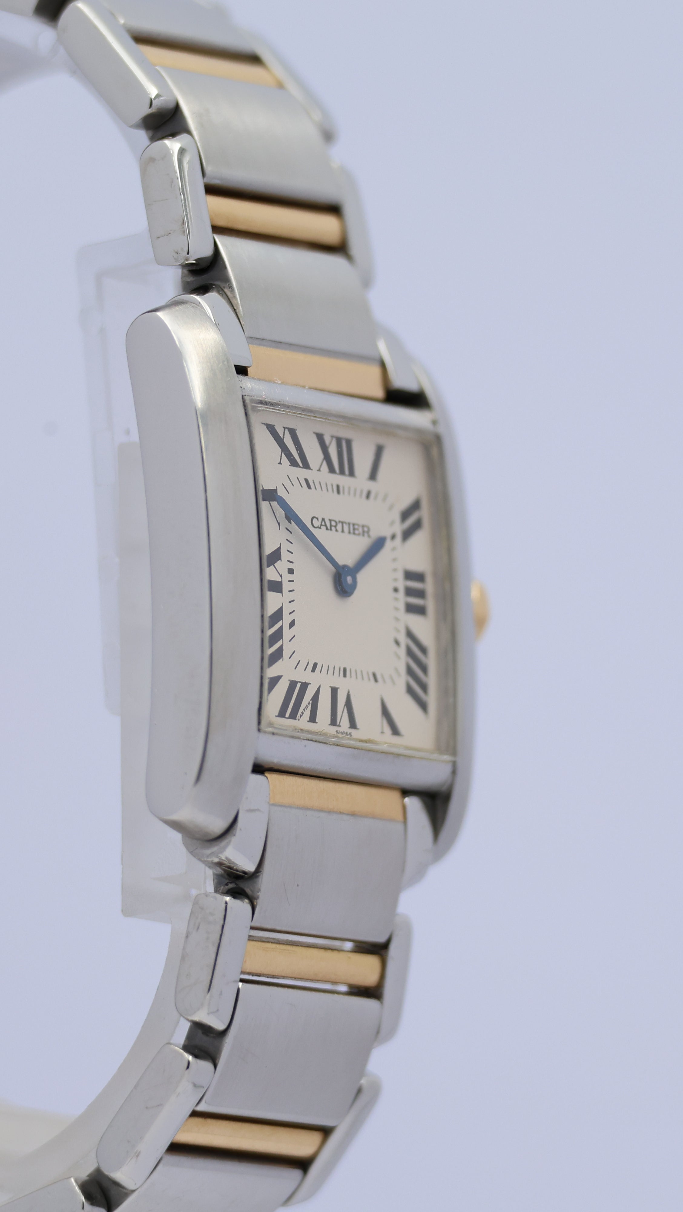 Cartier Tank Française Quarz Damenuhr 2301 Original Papiere