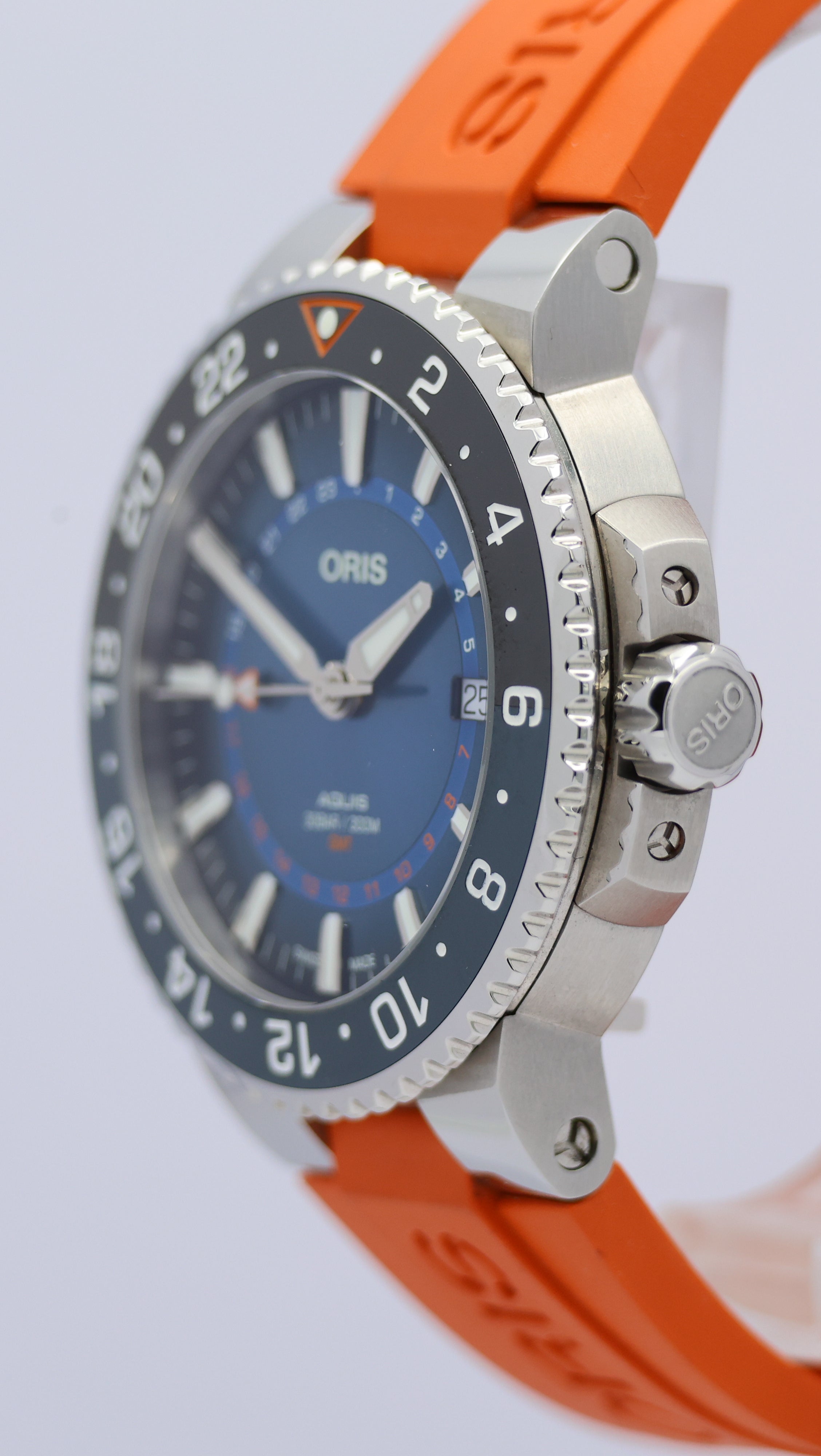 Oris Aquis Carysfort Reef GMT Limited Edition 01 798 7754 4185 Box + og. Papiere