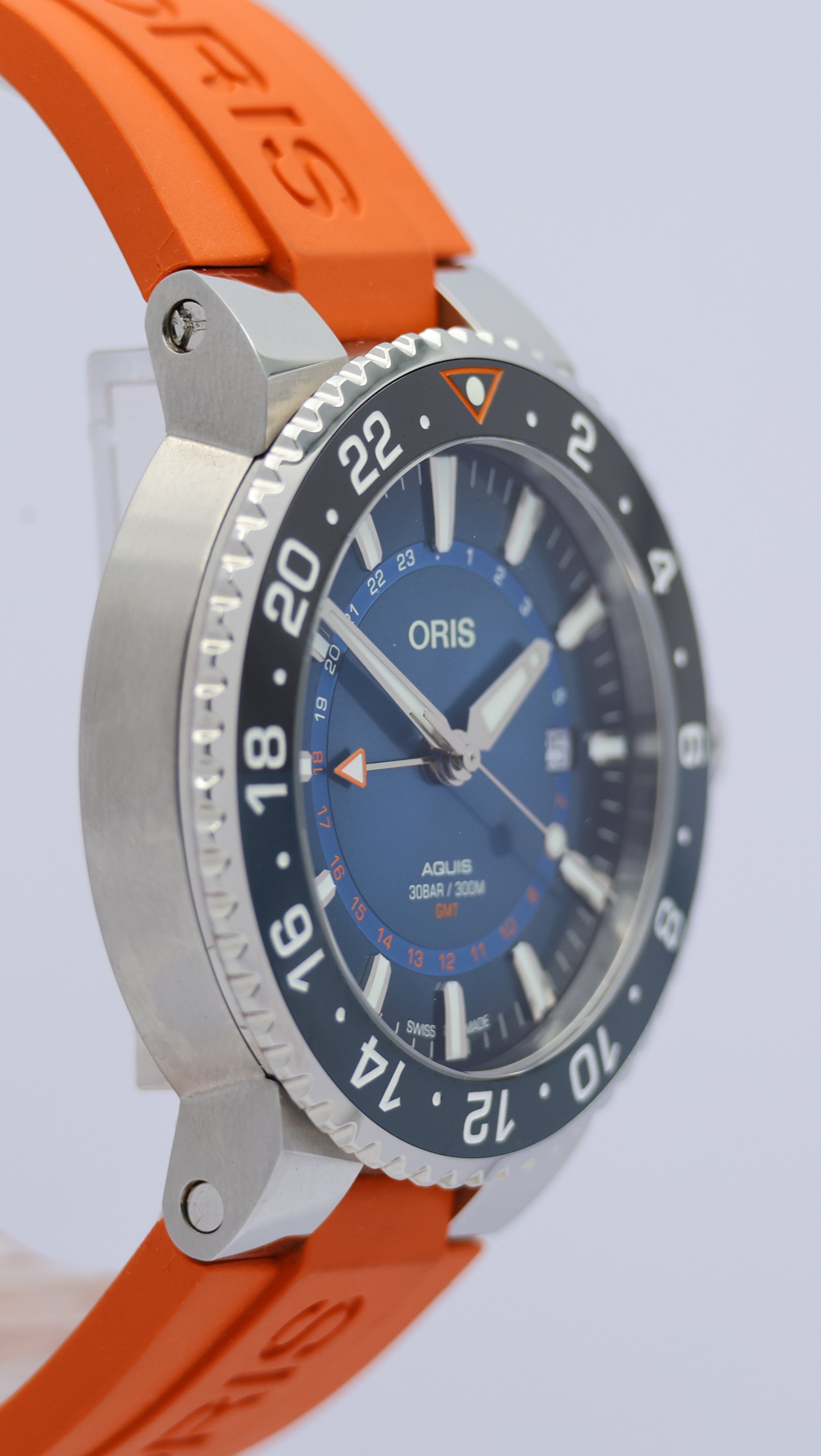 Oris Aquis Carysfort Reef GMT Limited Edition 01 798 7754 4185 Box + og. Papiere