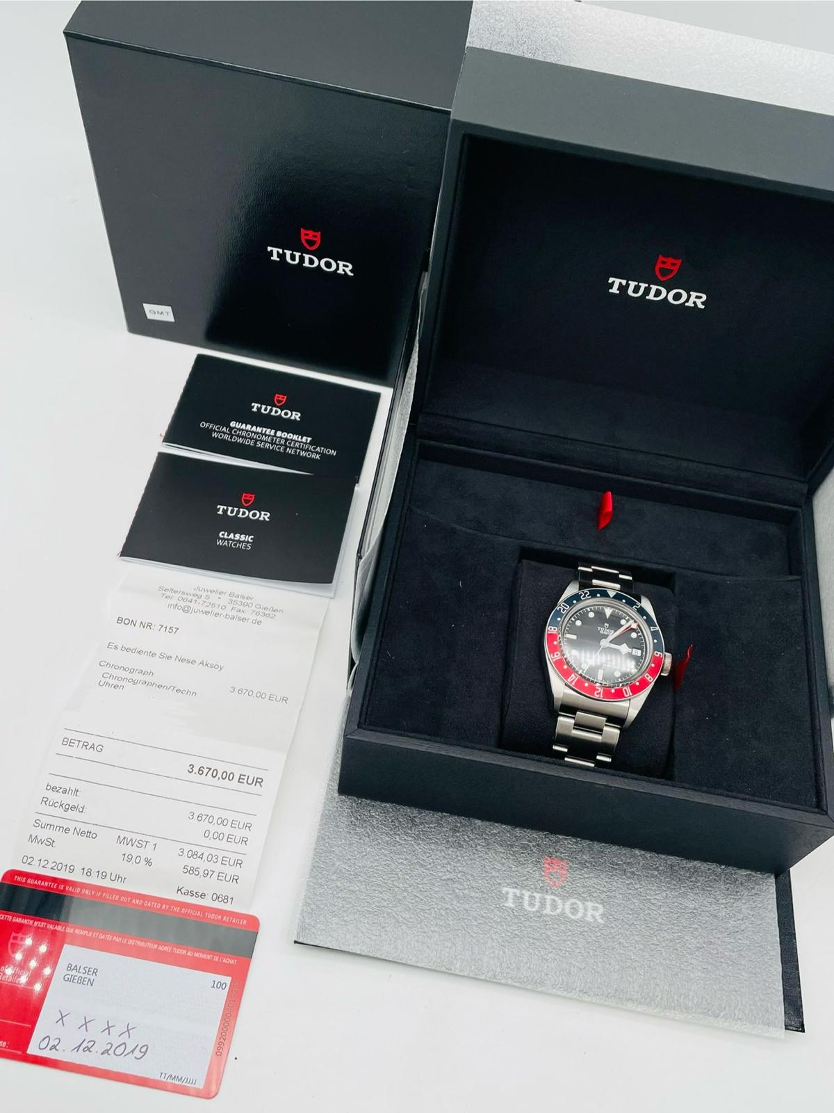 Tudor Black Bay GMT Pepsi 79830RB