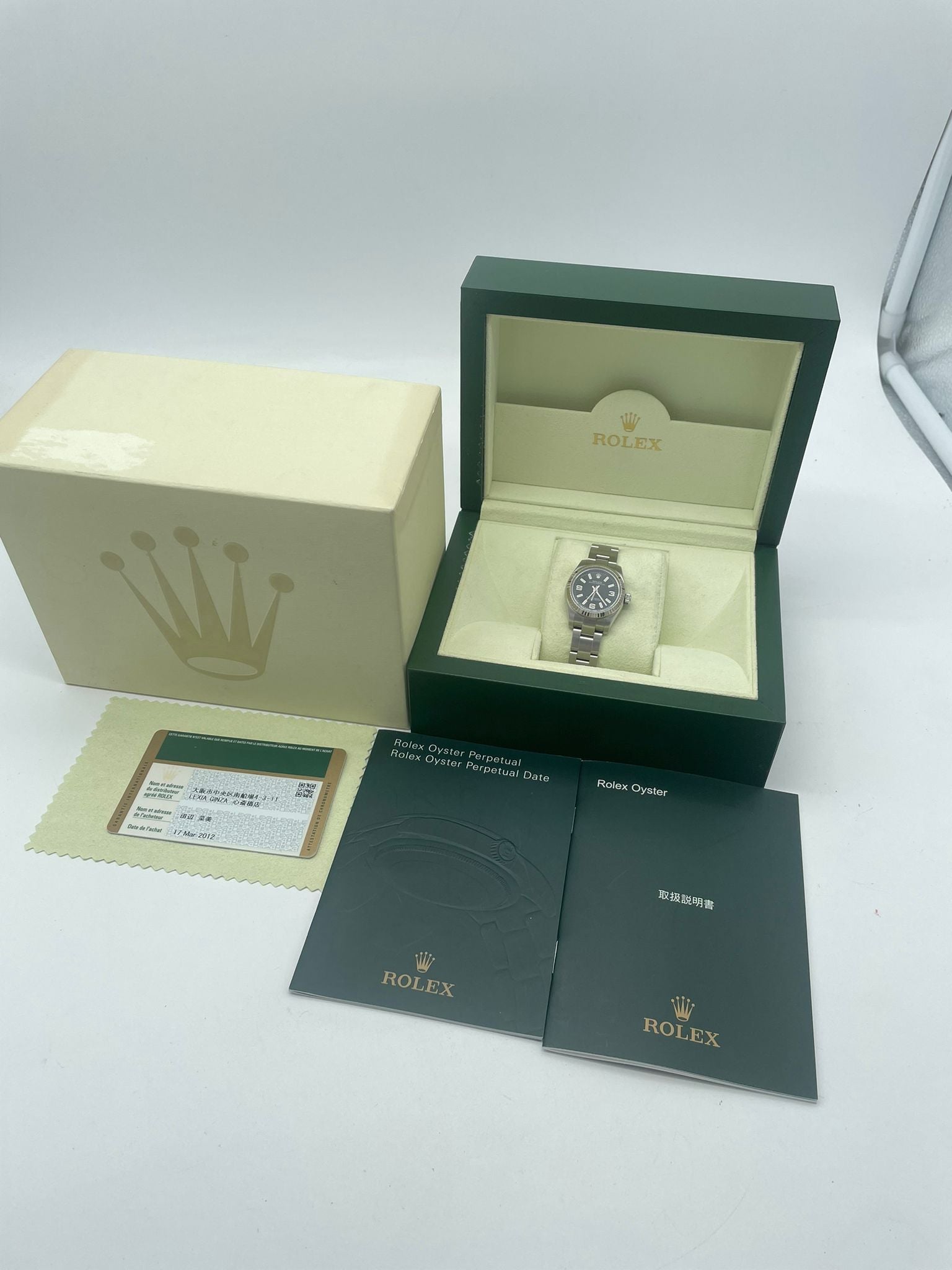 Rolex Oyster Perpetual 26 176234 Box + og. Papiere