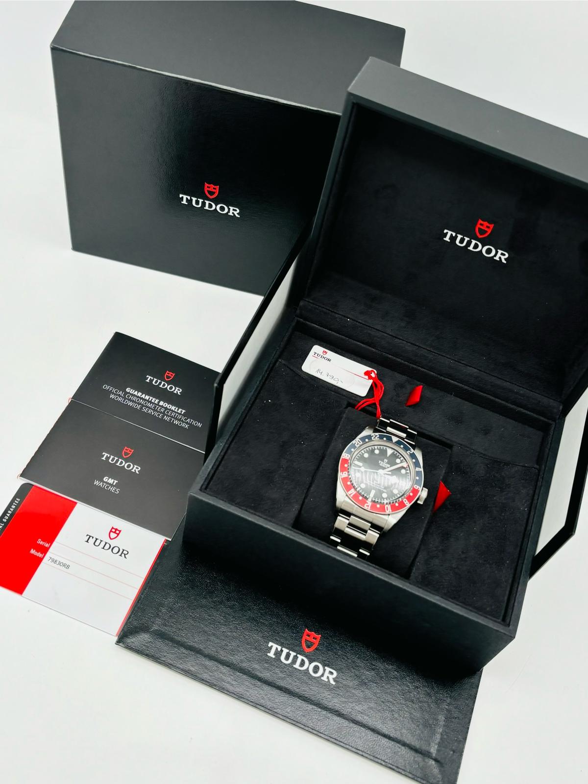 Tudor Black Bay GMT 79830RB Box + og. Papiere