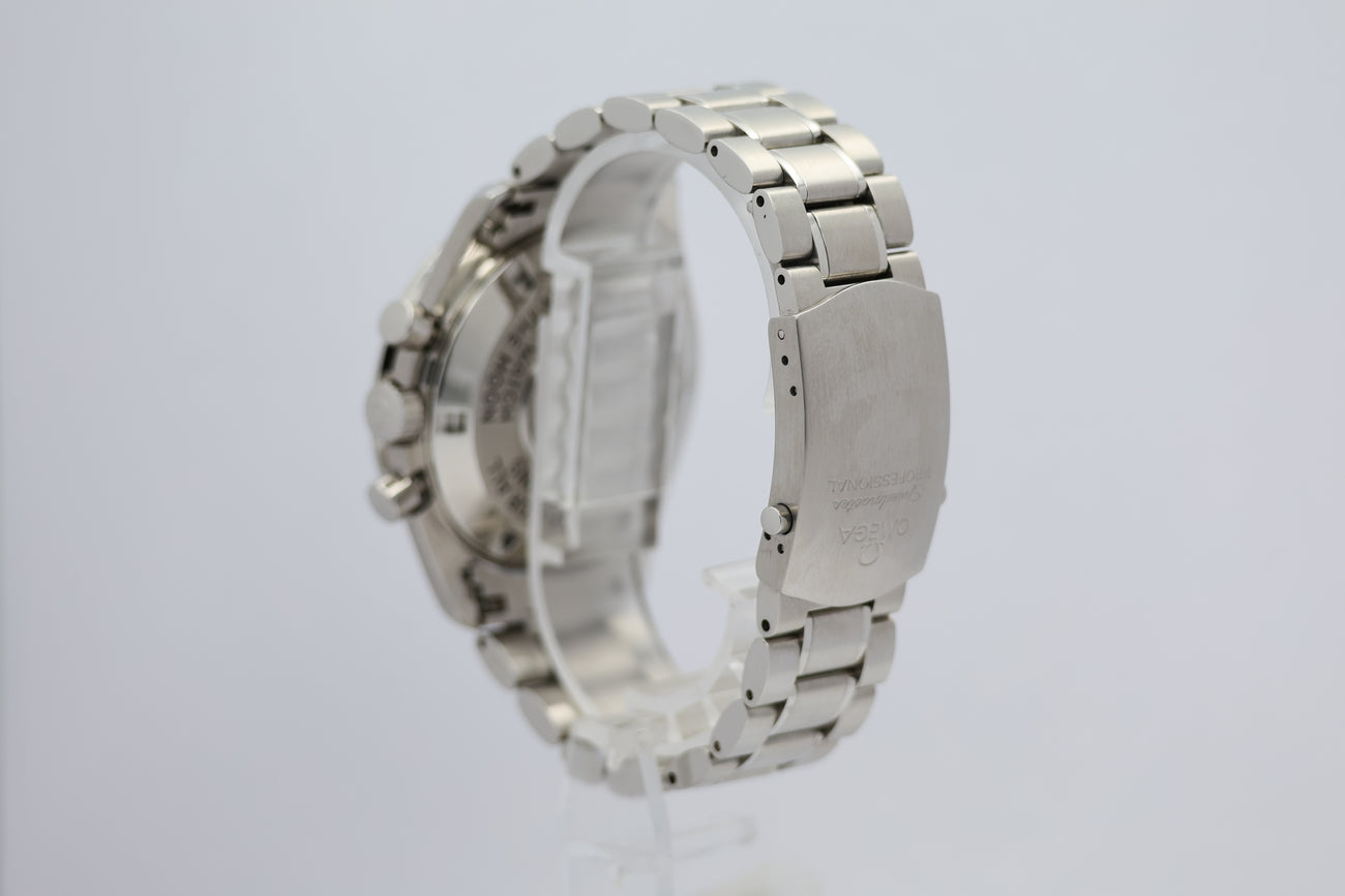 Omega Speedmaster Professional Moonwatch 42mm Handaufzug Herrenuhr 35705000 Box + og. Papiere