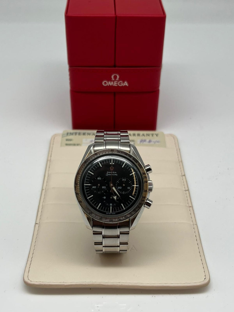 Omega Speedmaster Broad Arrow 35945000 - Papiere und oder Lieferumfang