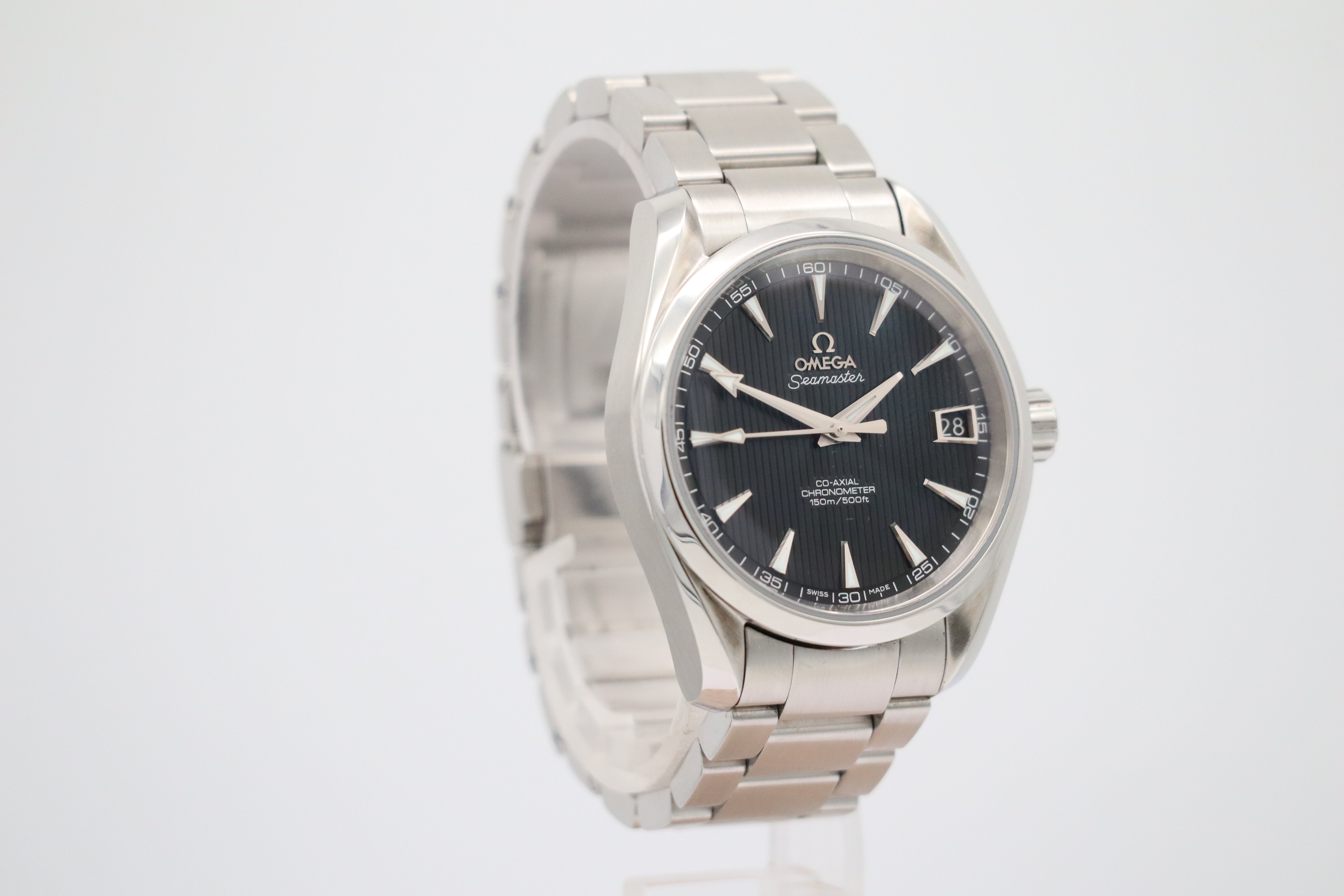 Omega Seamaster Aqua Terra 150M Automatik Herrenuhr 23110392101001 Box + og. Papiere