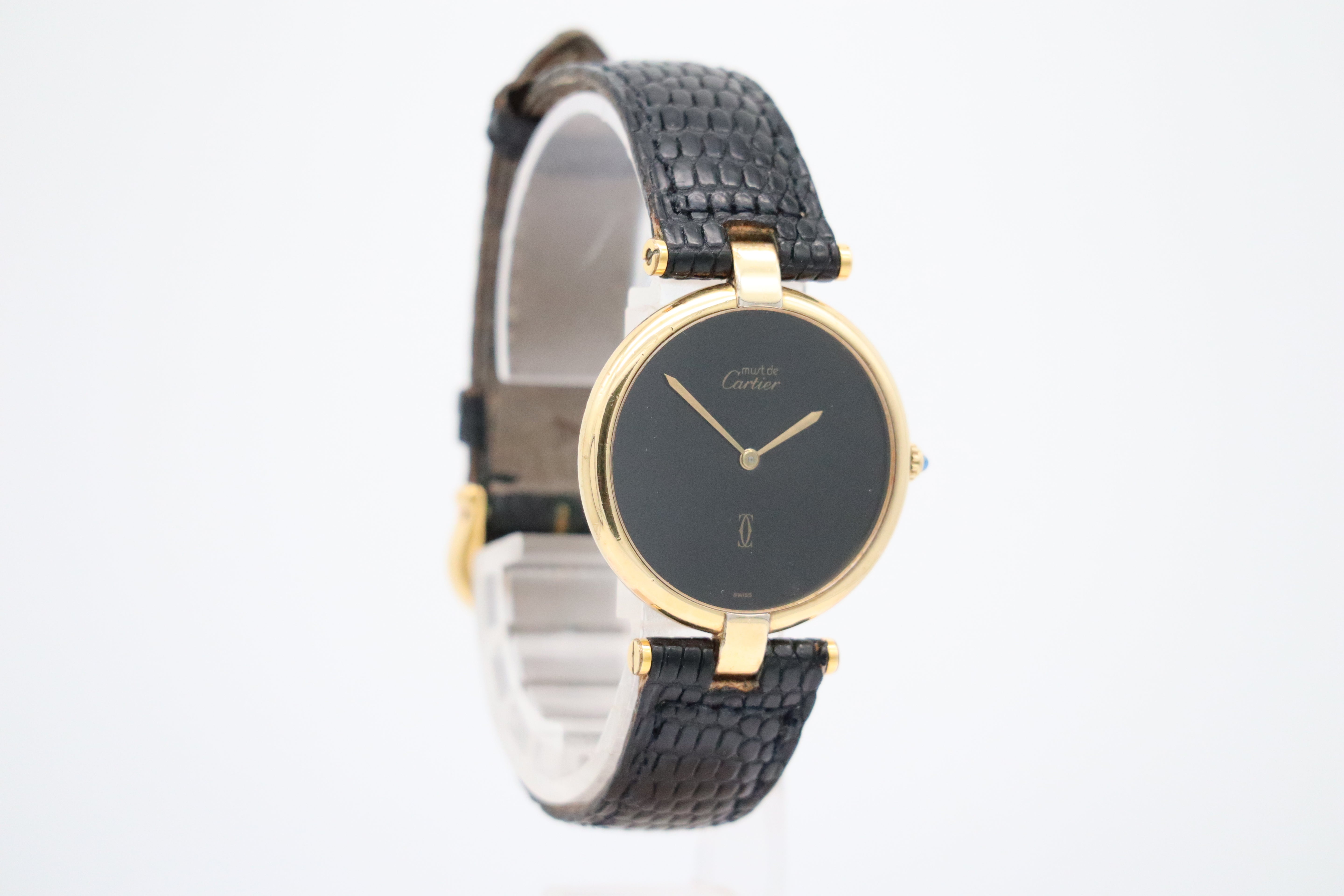 DEFEKT Cartier Must de Cartier Vermeil Quarz DEFEKT 590003 - Detailansicht 2