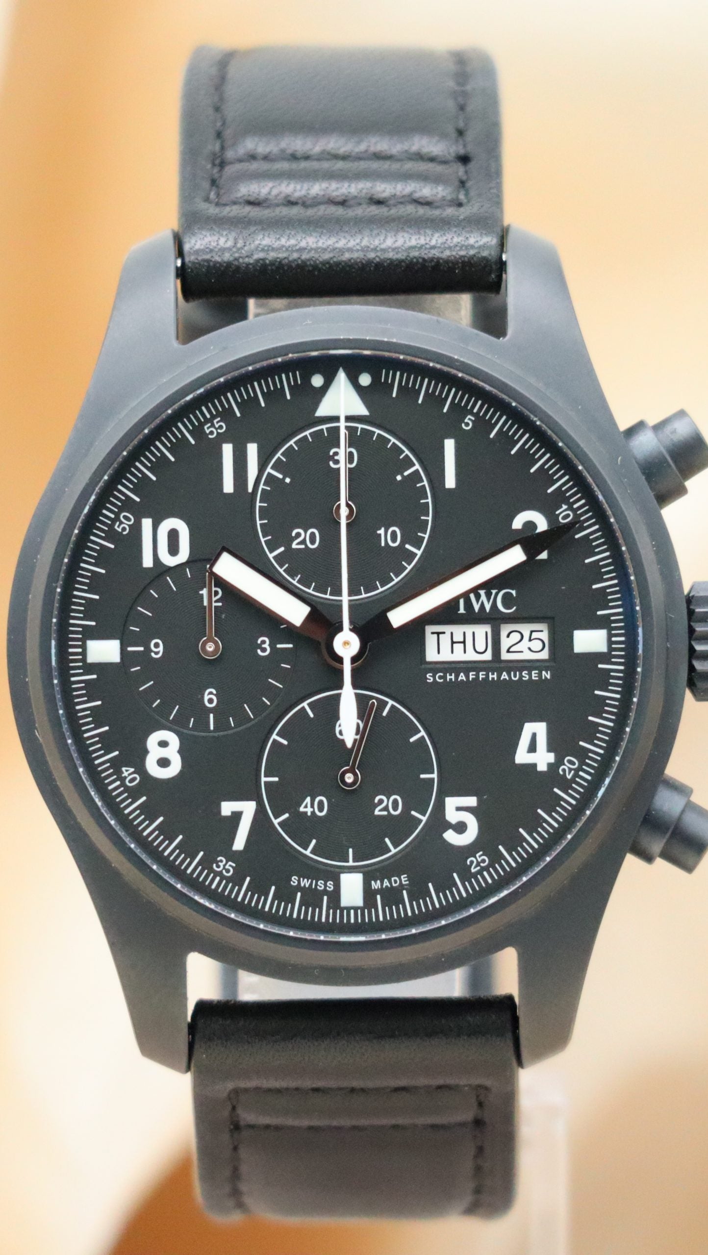 IWC Fliegeruhr Chronograph IW387905 Box + og. Papiere