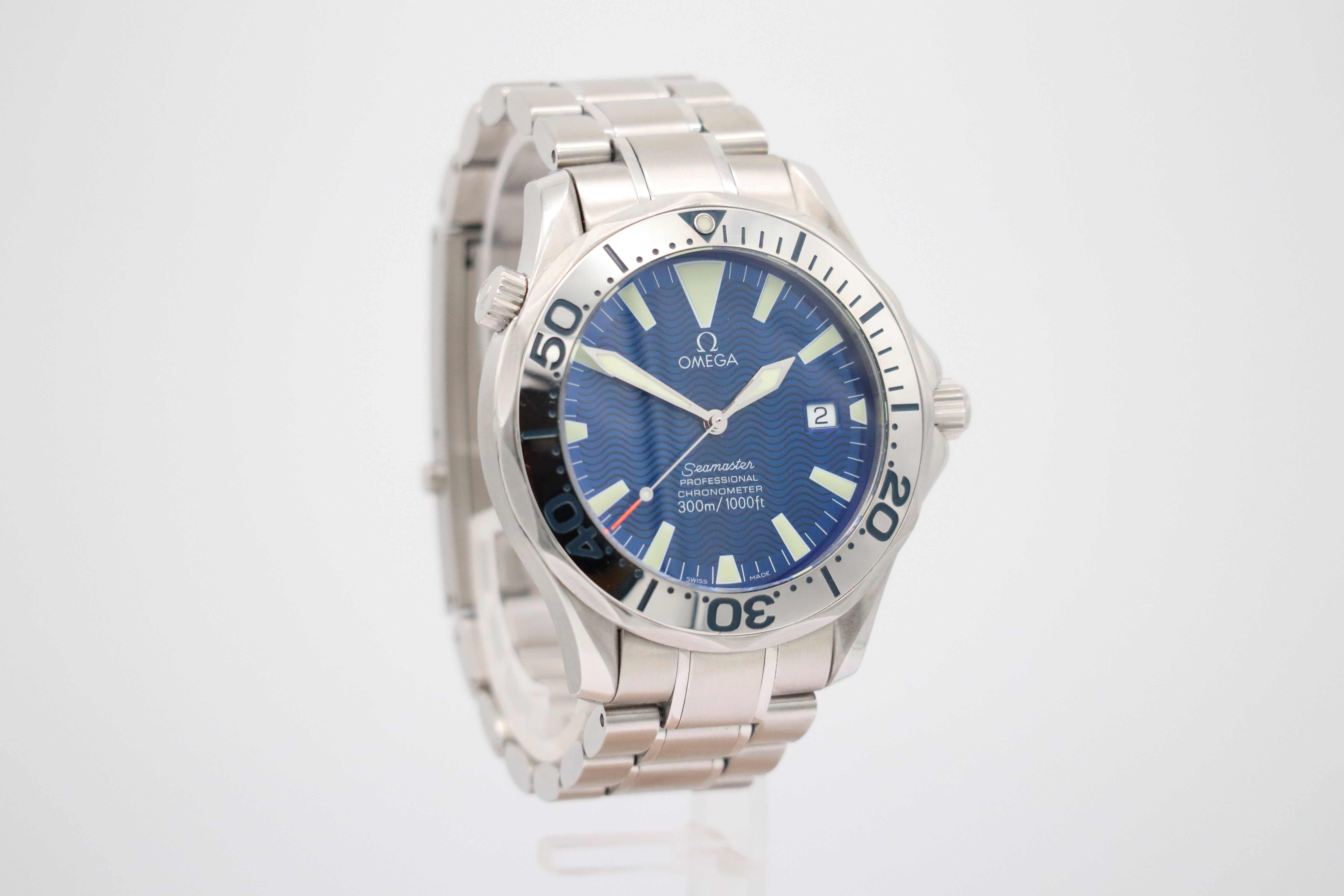 Omega Seamaster Diver 41 Automatik Herrenuhr 22558000 Box + og. Papiere