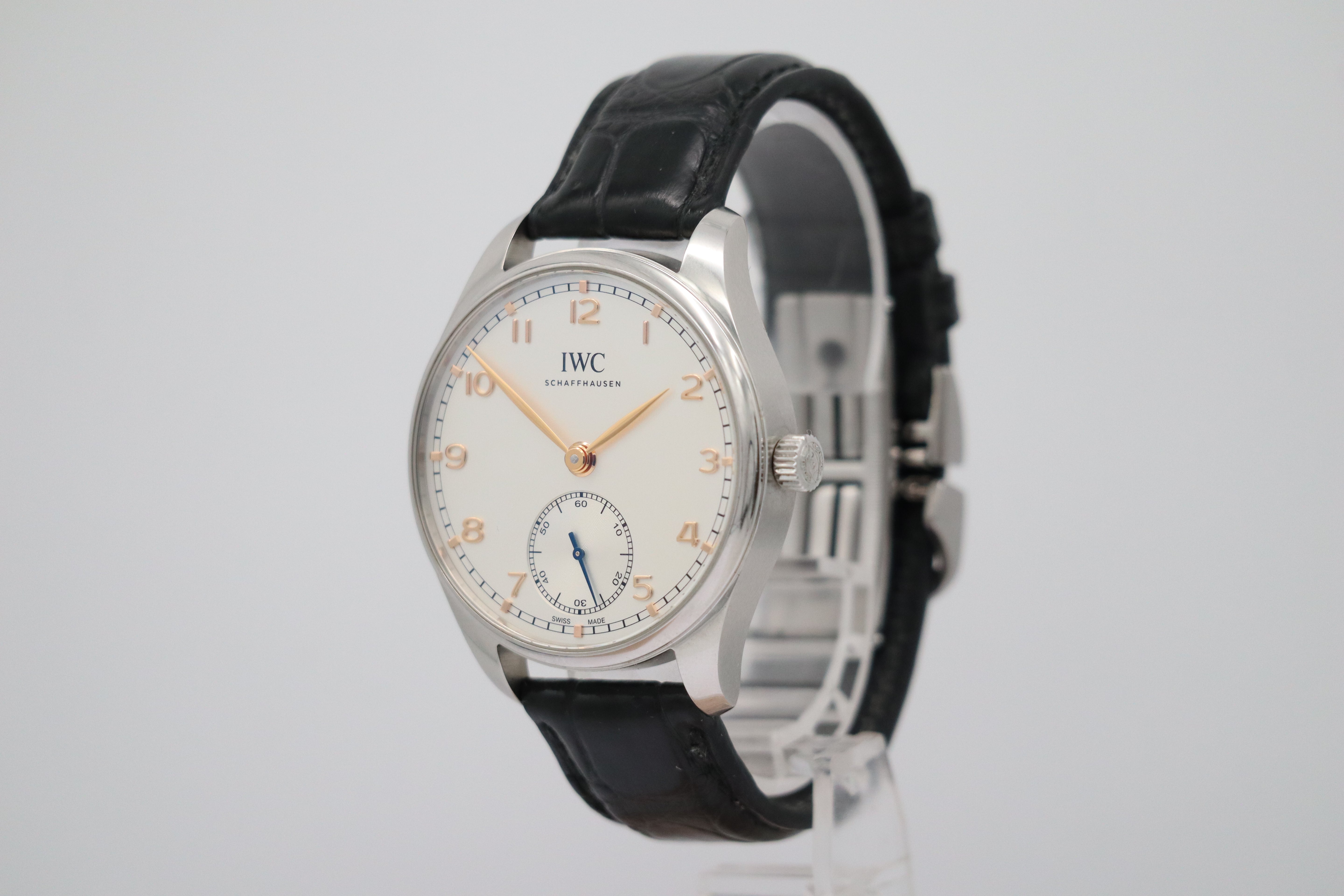 IWC Schaffhausen Portugieser Automatik Herrenuhr IW358303 Box + og. Papiere