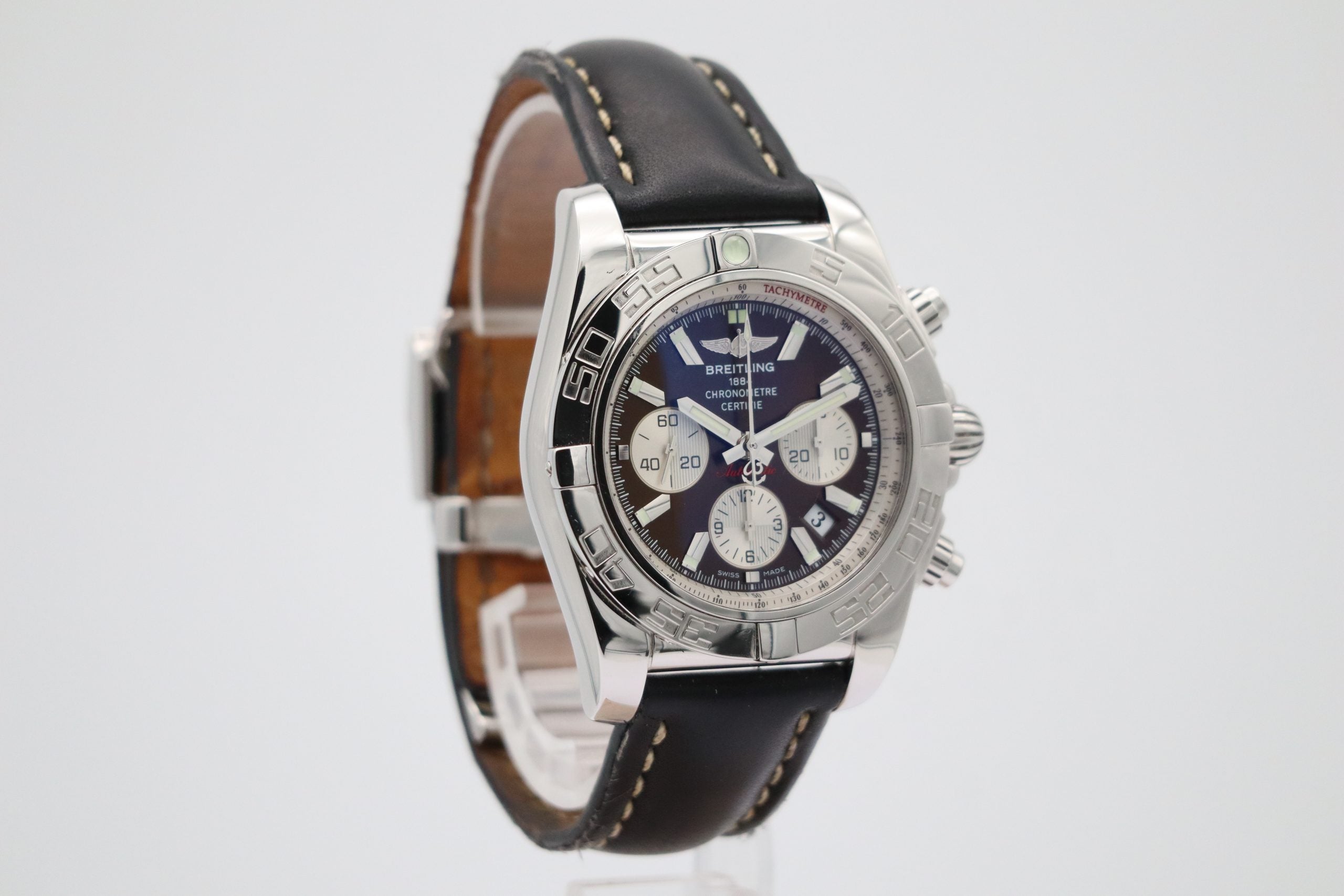 Breitling Chronomat 44 Automatik Herrenuhr Braun AB0110