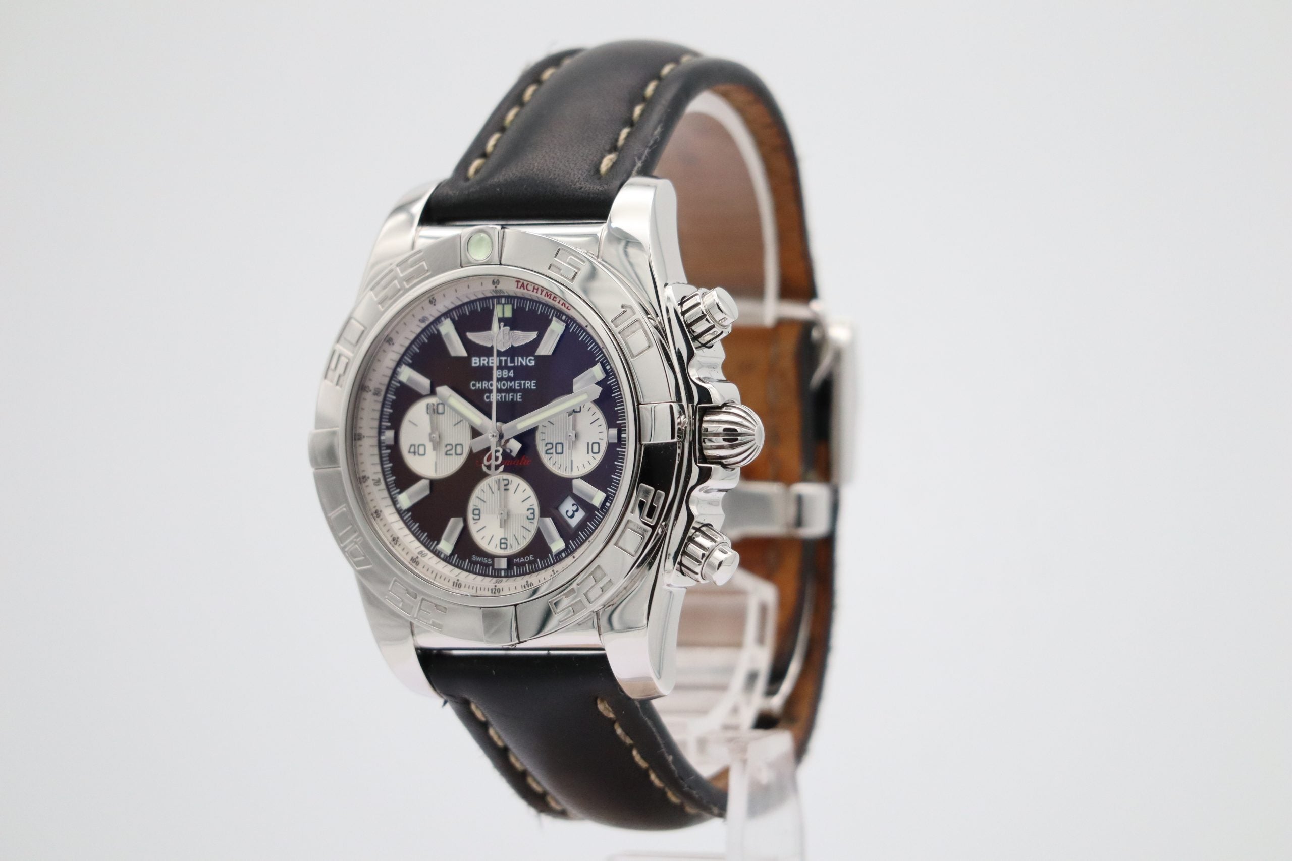 Breitling Chronomat 44 Automatik Herrenuhr Braun AB0110