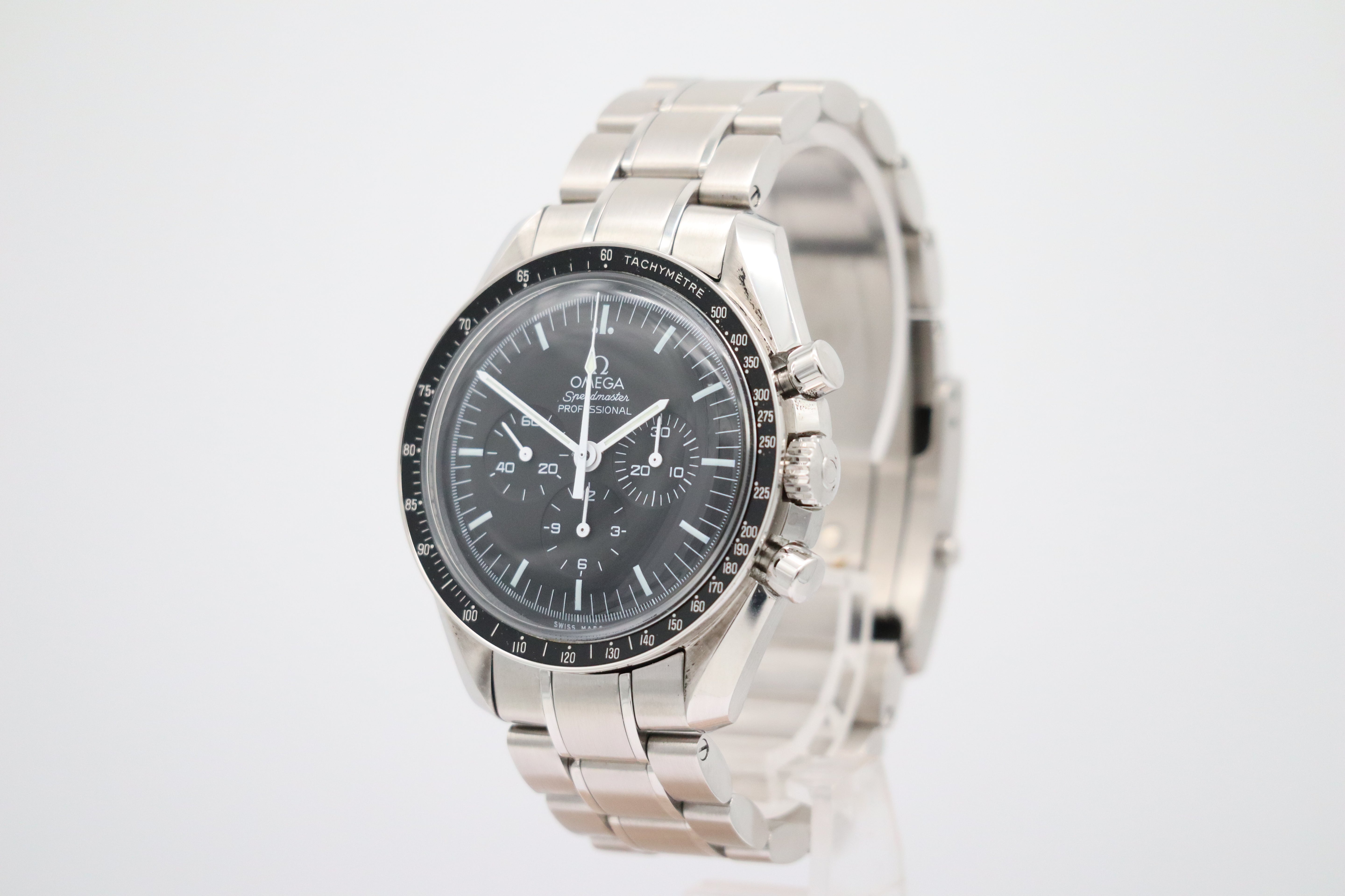 Omega Speedmaster Moonwatch Handaufzug 31130423001005 Box + og. Papiere