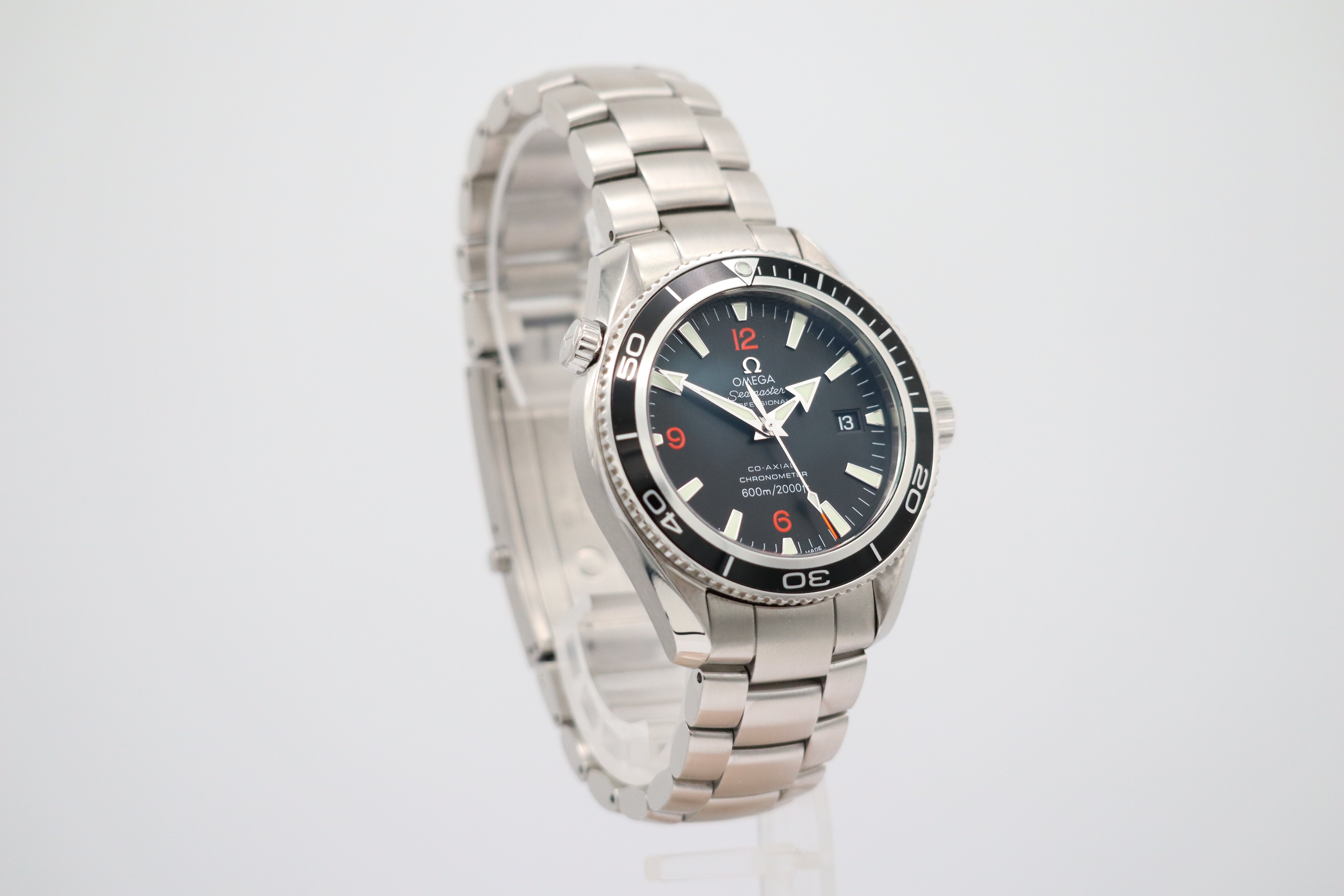 Omega Seamaster Planet Ocean Automatik Herrenuhr  22015100 Box + og. Papiere