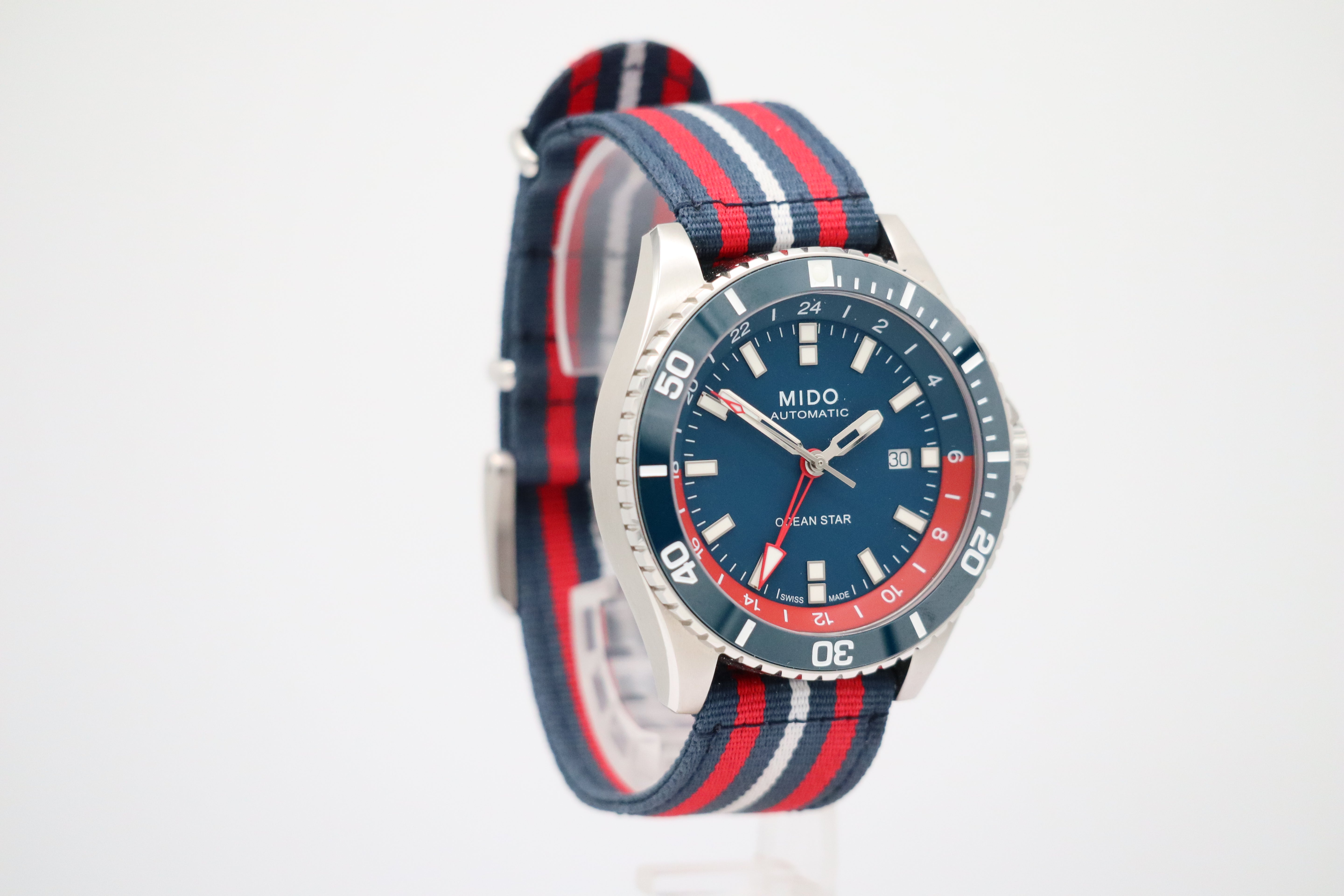 Mido Ocean Star GMT Automatik M0266291104100 Box + og. Papiere