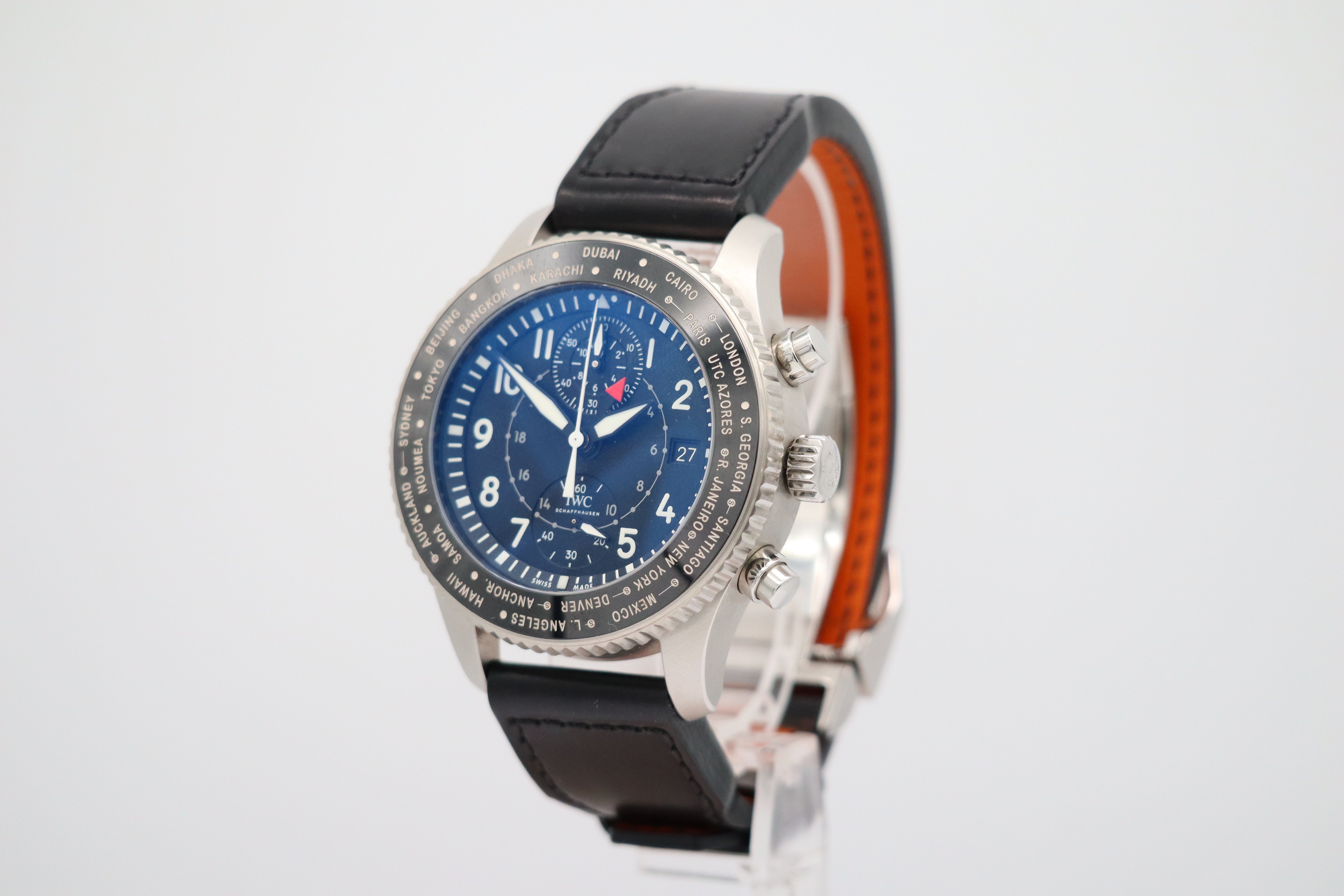 IWC Fliegeruhr Chronograph Automatik IW395001 Box + og. Papiere