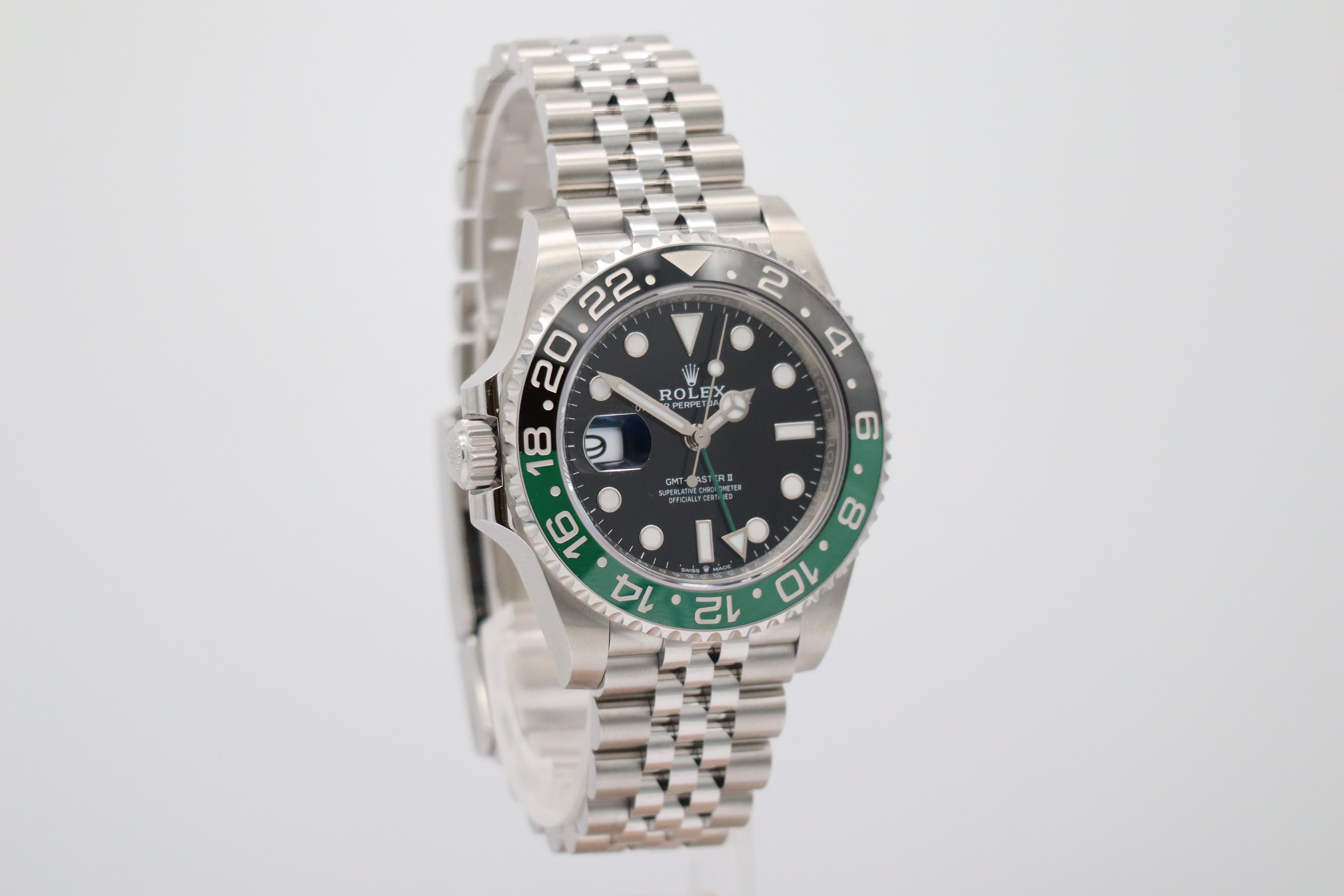 Rolex GMT-Master II "Sprite" NEU 126720VTNR Box + og. Papiere