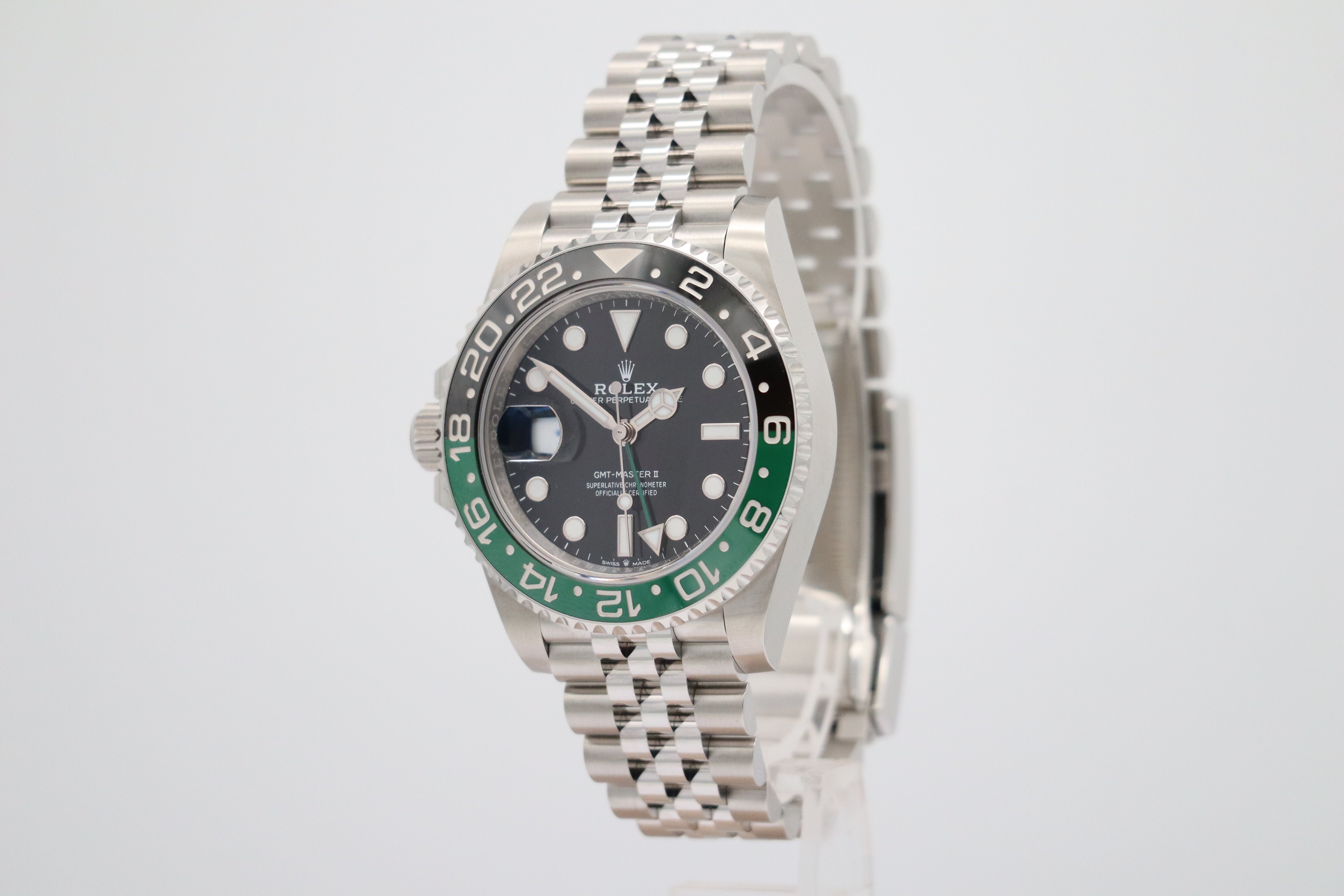 Rolex GMT-Master II "Sprite" NEU 126720VTNR Box + og. Papiere