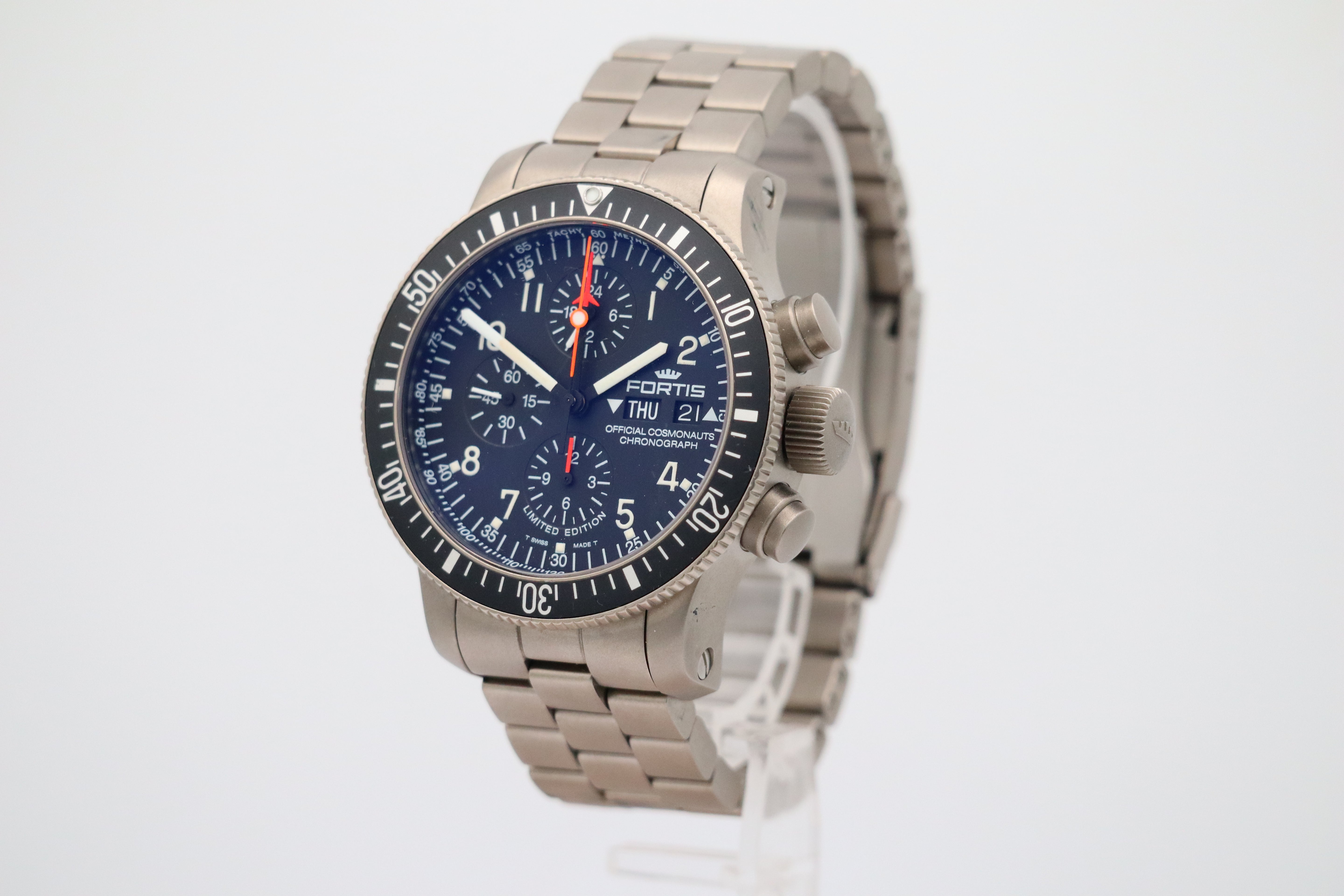 Fortis B-42 Official Cosmonauts 644.27.142 Box + og. Papiere