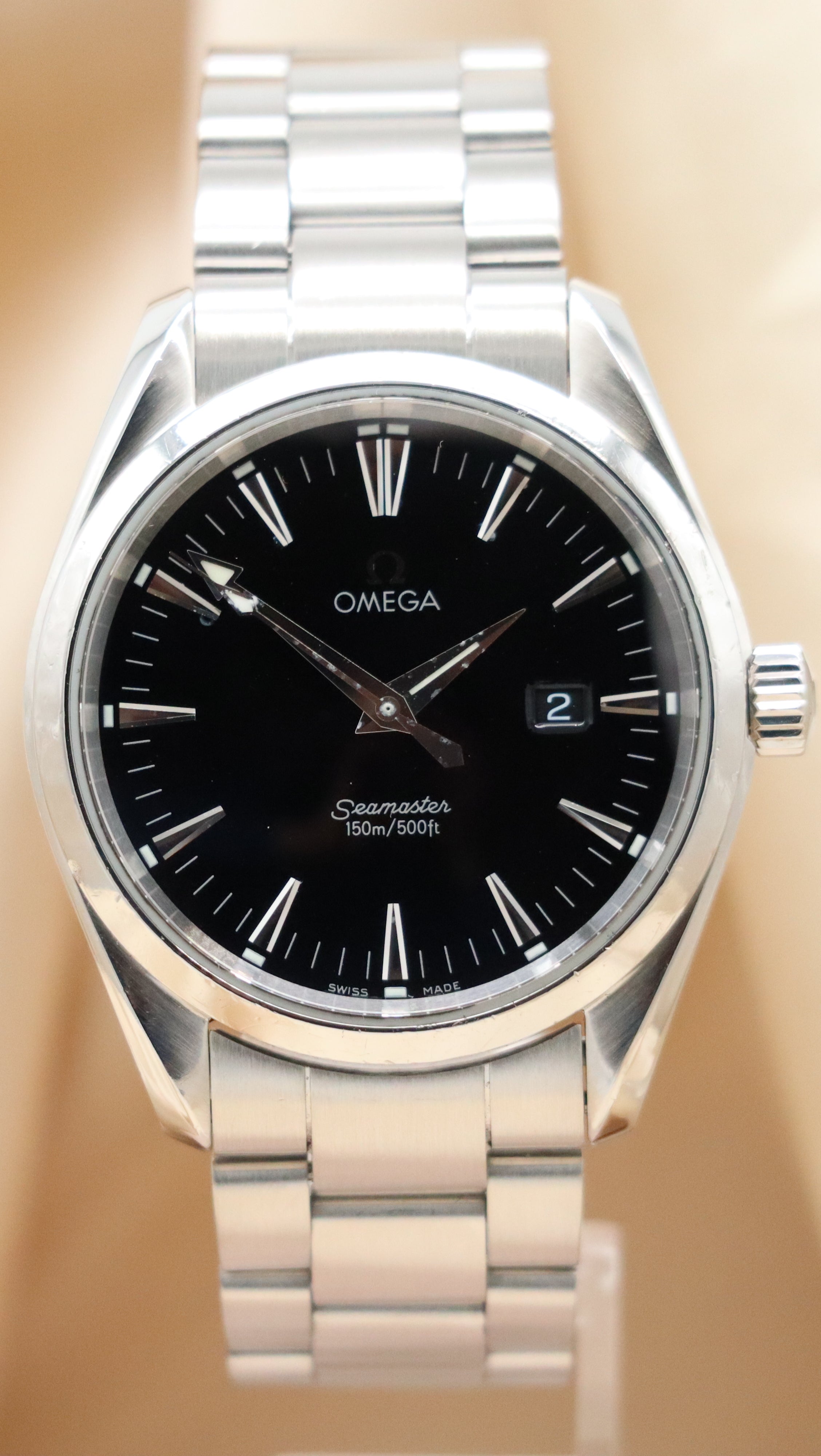 Omega Seamaster Aqua Terra 150m Schwarz 25175000