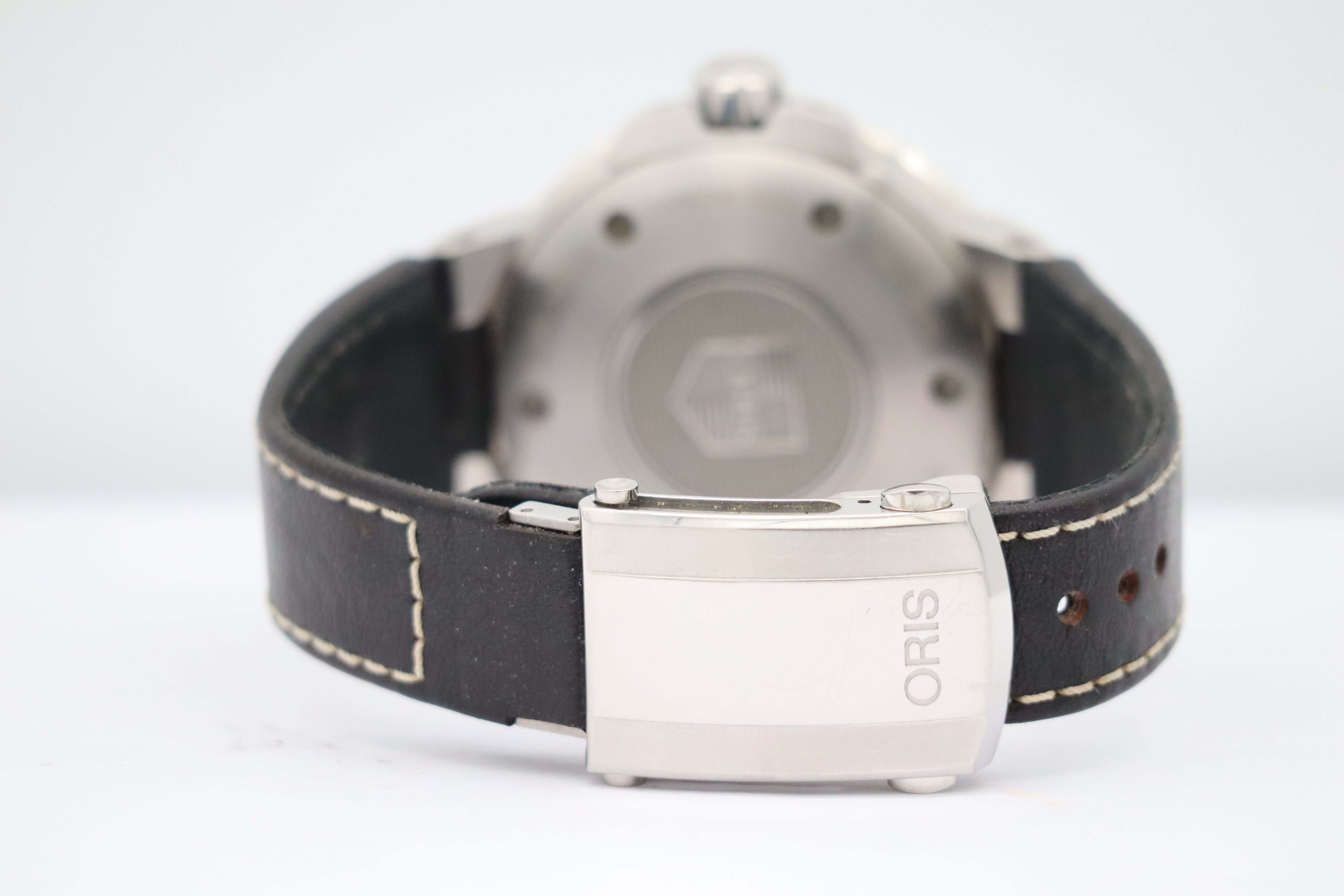 Oris Aquis Big Day Date Automatik Herrenuhr 01.752.7733.4135 Box + og. Papiere