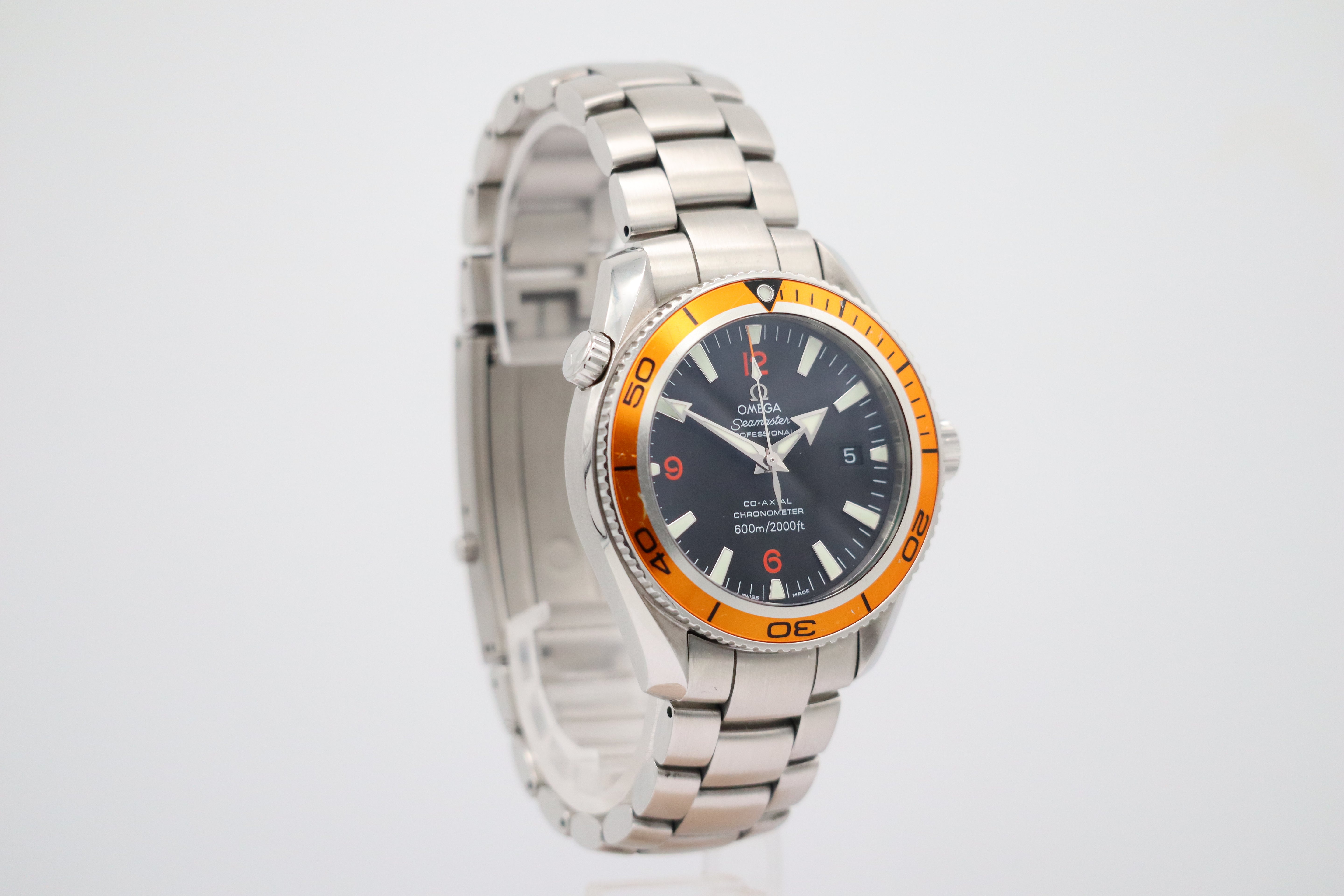 Omega Seamaster Planet Ocean 42mm Automatik Herrenuhr 29095038 Box + og. Papiere